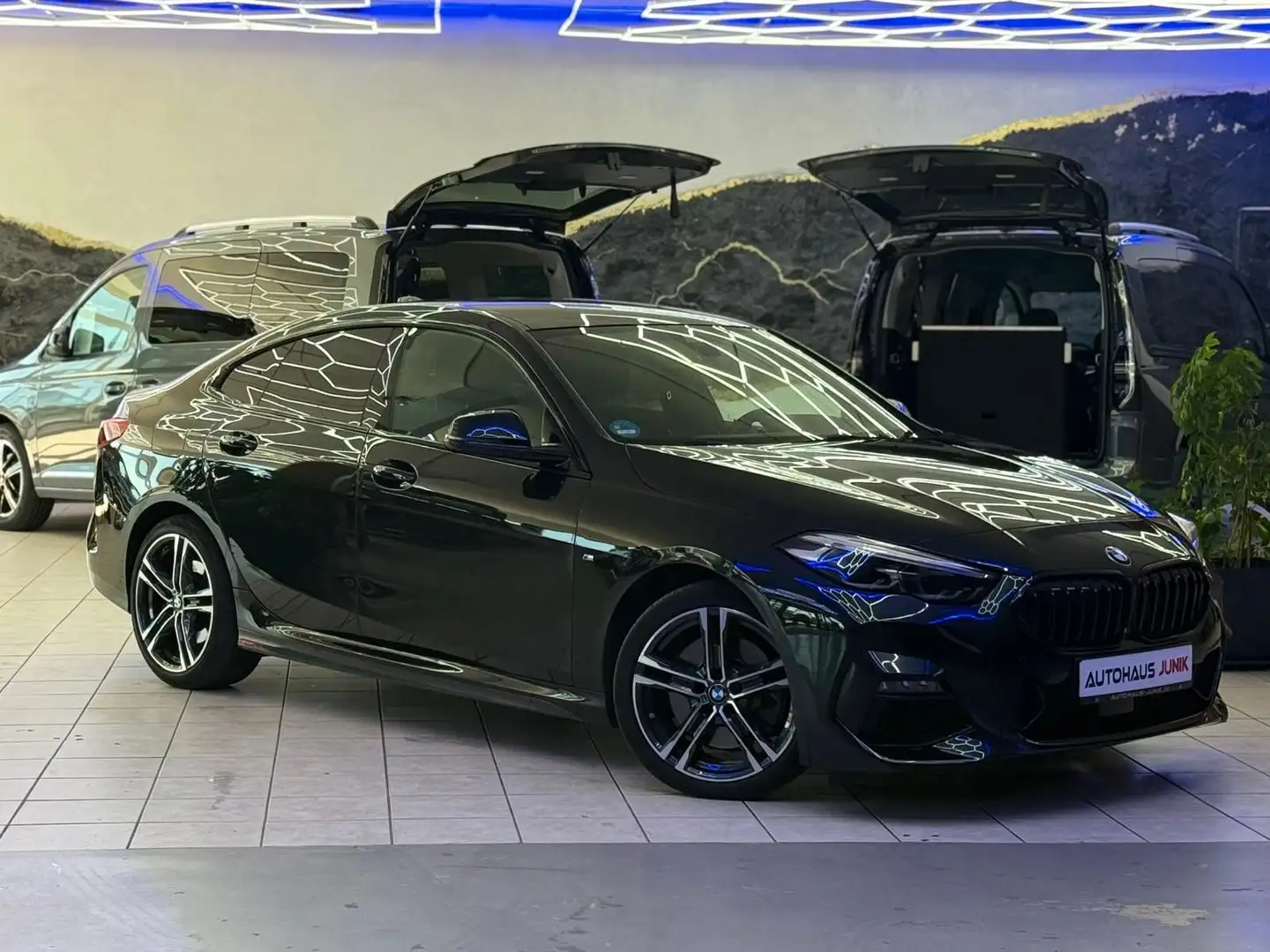 BMW 220 Baureihe 2 Gran Coupe 220 d M Sport-1.Hand Negro - 1
