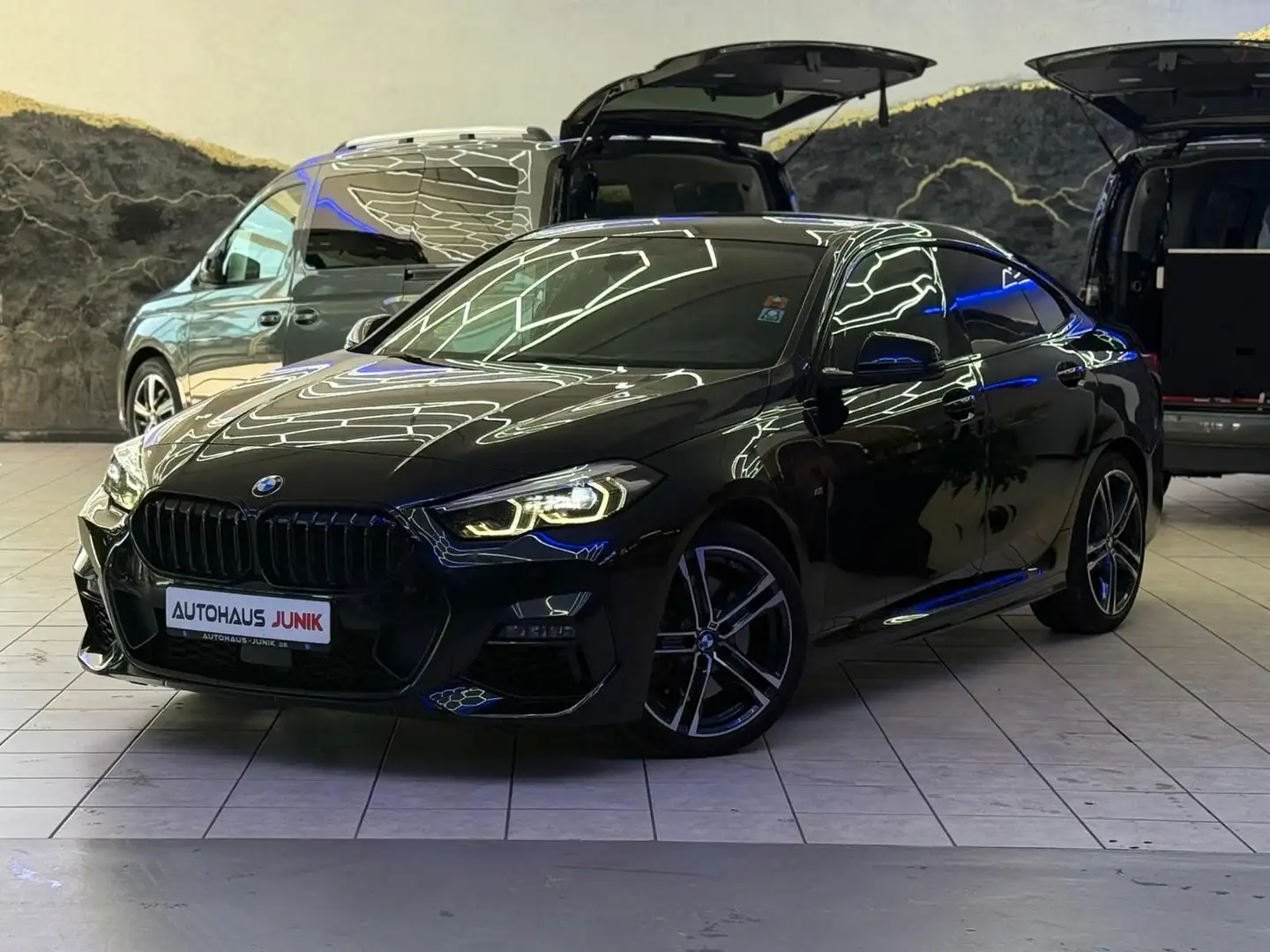 BMW 220 Baureihe 2 Gran Coupe 220 d M Sport-1.Hand Negro - 2