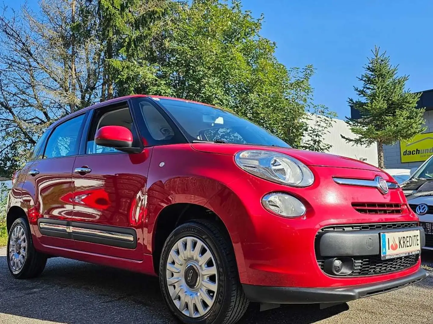 Fiat 500L 0,9 TwinAir Turbo 80 + Gas- CNG Lounge 1-Hand P... Rot - 1
