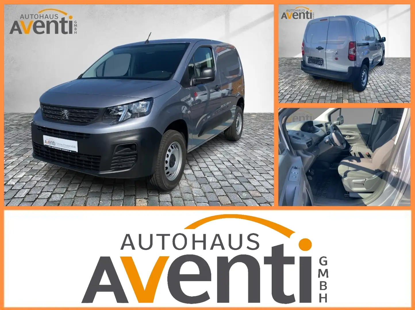 Peugeot Partner L1 Premium *4 x 4*Tempomat*Bluetooth*PDC* Grijs - 1