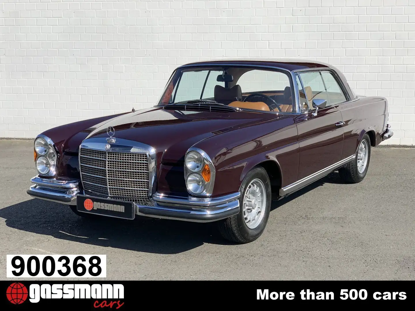 Mercedes-Benz 280 SE Coupe 3.5 W111 Rouge - 1