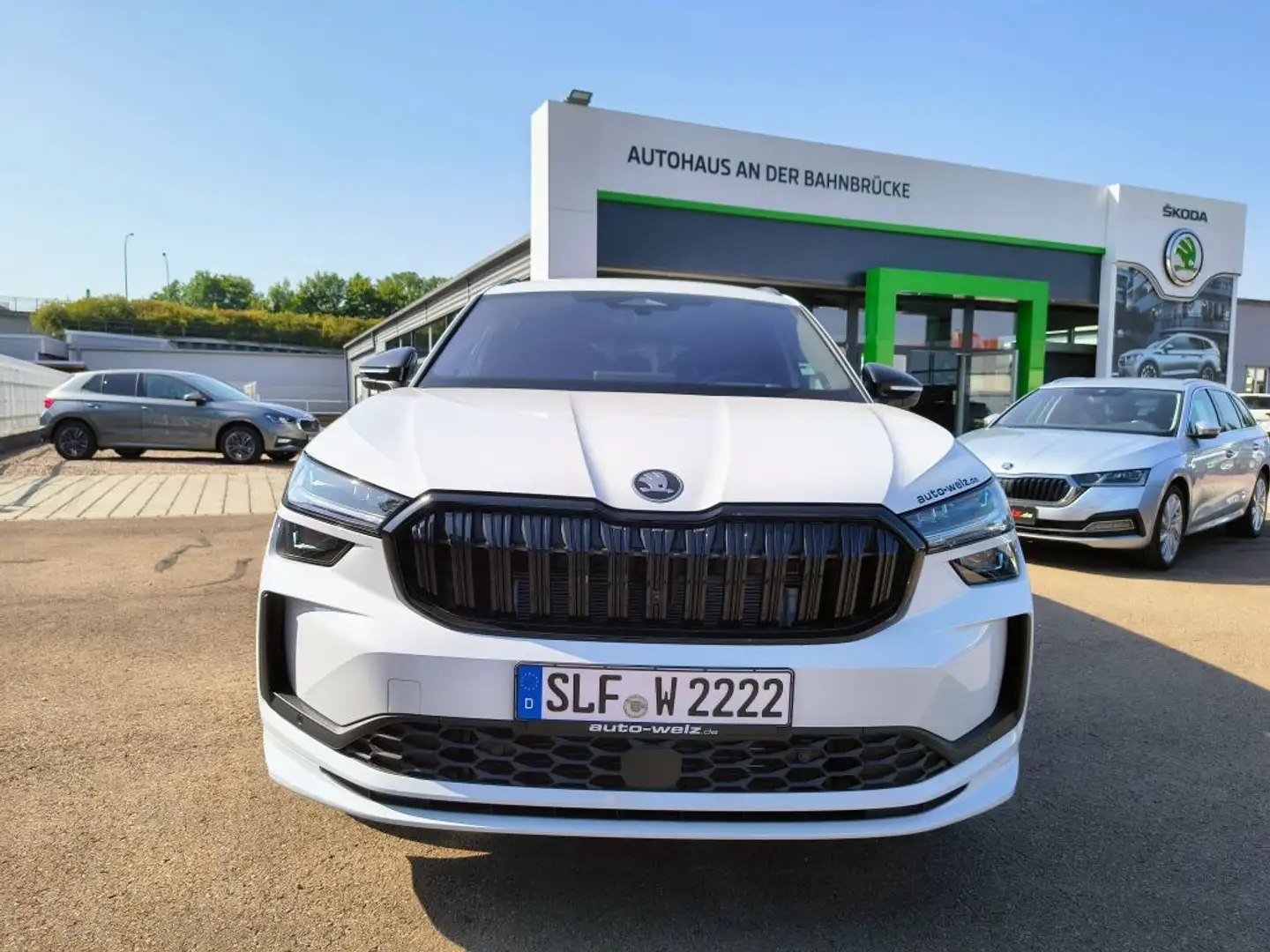 Skoda Kodiaq 2.0 TDI 4x4 DSG Sportline Blanc - 1