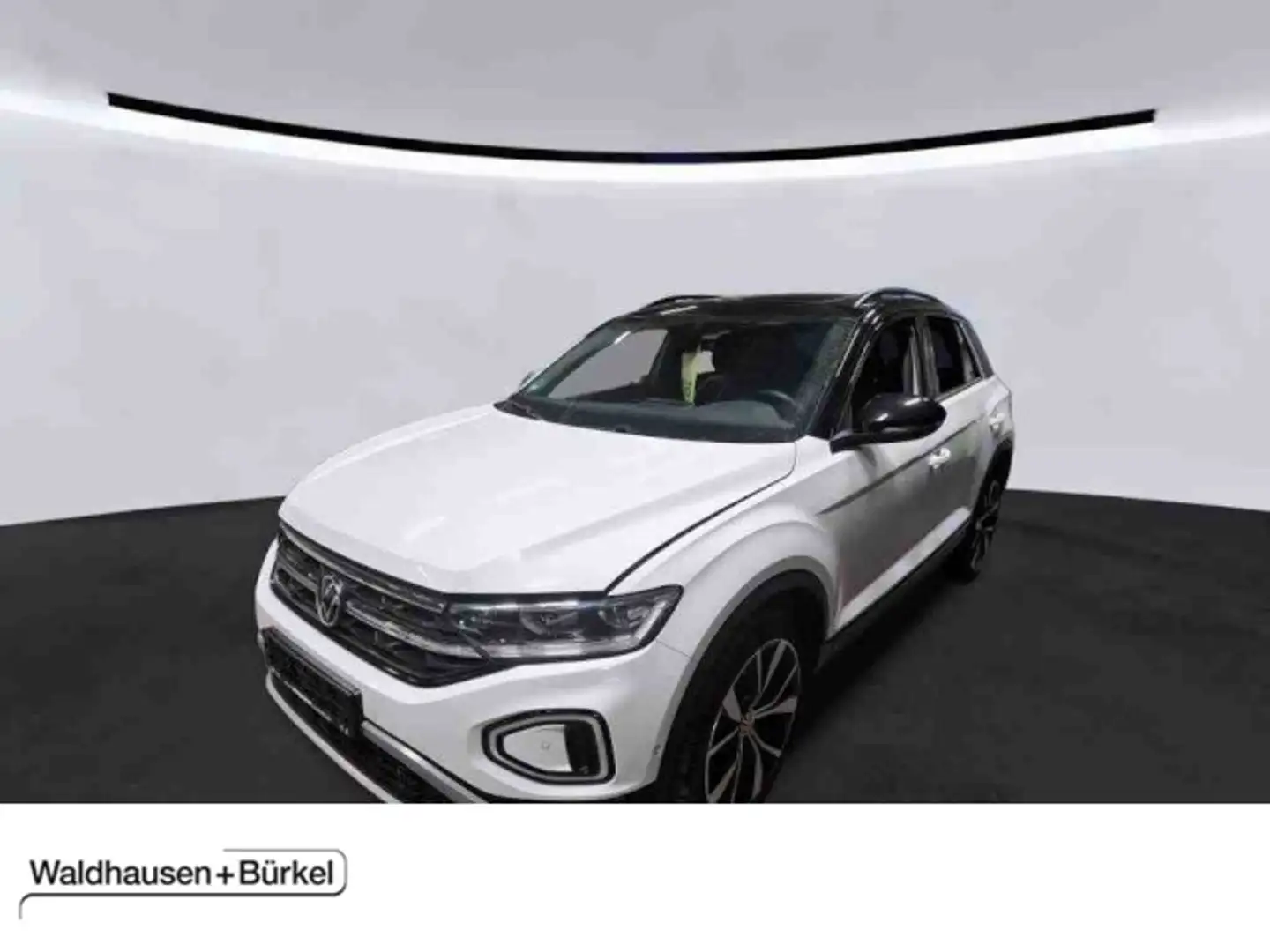 Volkswagen T-Roc 1.5 TSI DSG Style Panorama Klima Navi Blanc - 1