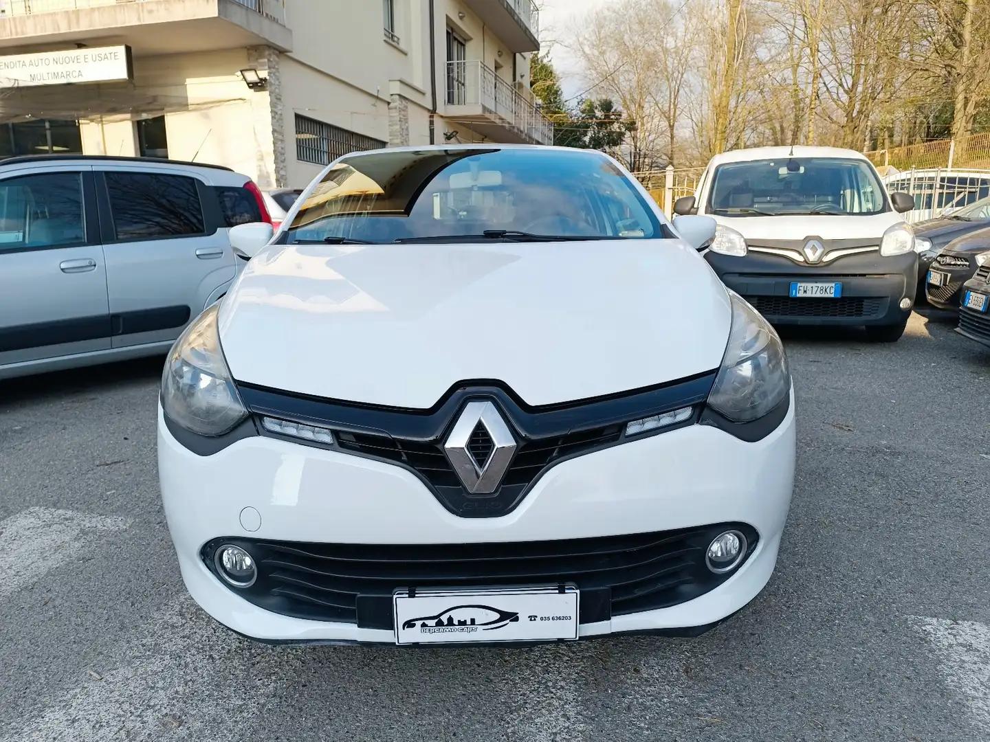 Renault Clio 1.5dci 75cv NAVIGAT. OK NEOPATENTATI GANCIO TRAINO Weiß - 2