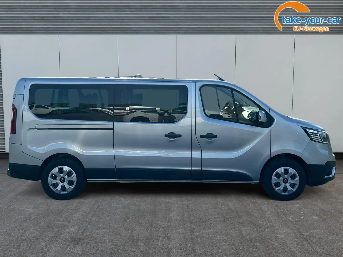 Renault Trafic L2H1 Equilibre  9 SITZE+AHK+KAMERA+PDC+L... Grau - 2