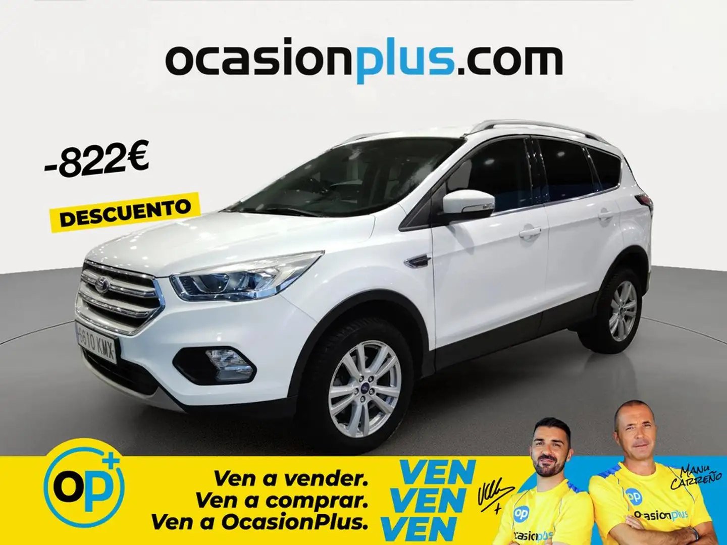 Ford Kuga 1.5 EcoB. Auto S&S Trend+ 4x2 120 Blanco - 1