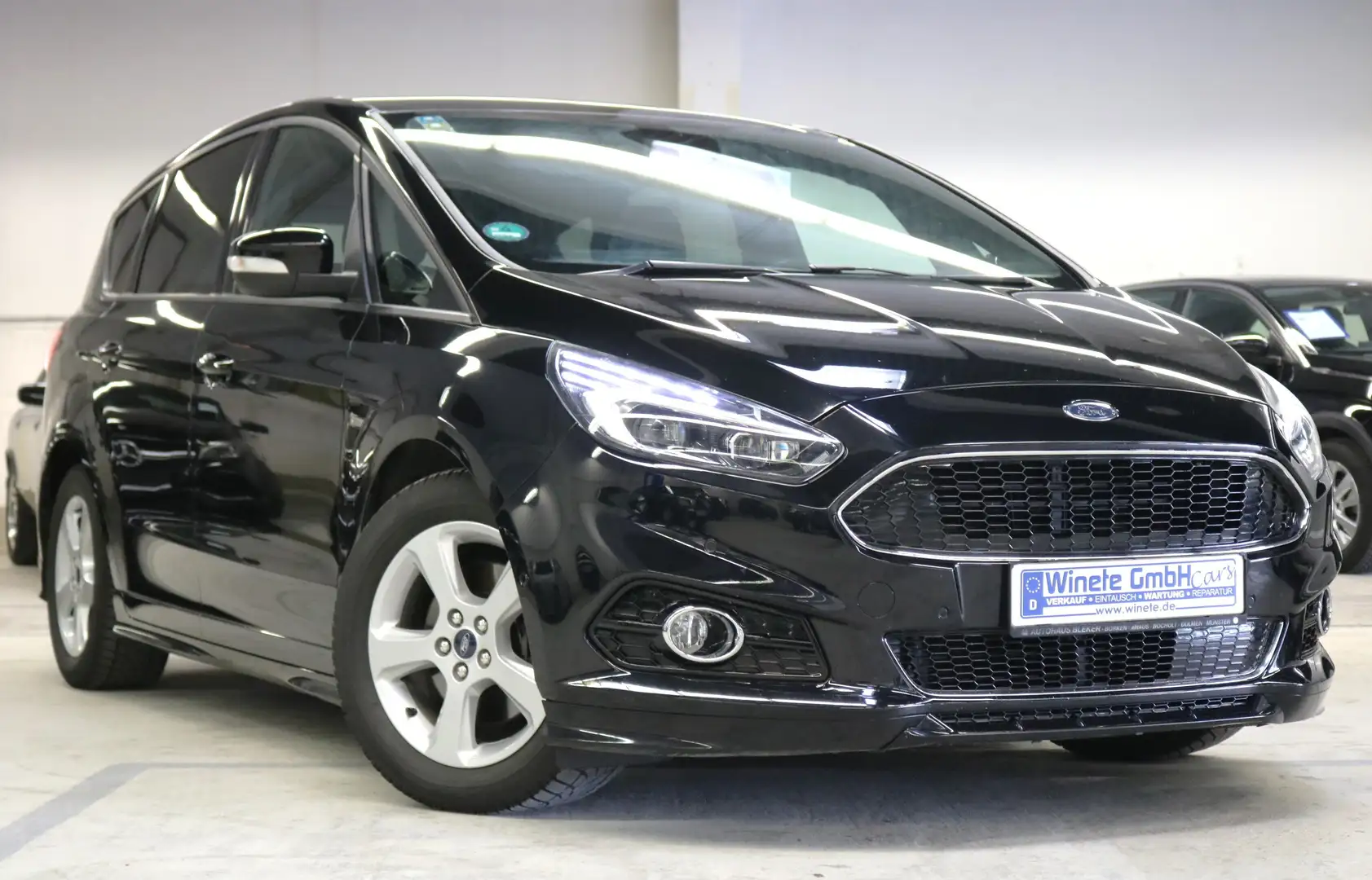Ford S-Max ST-Line*7SITZER*PANORAMA*NAVI*SHZ*PDC*Alcantara*uv Negru - 1