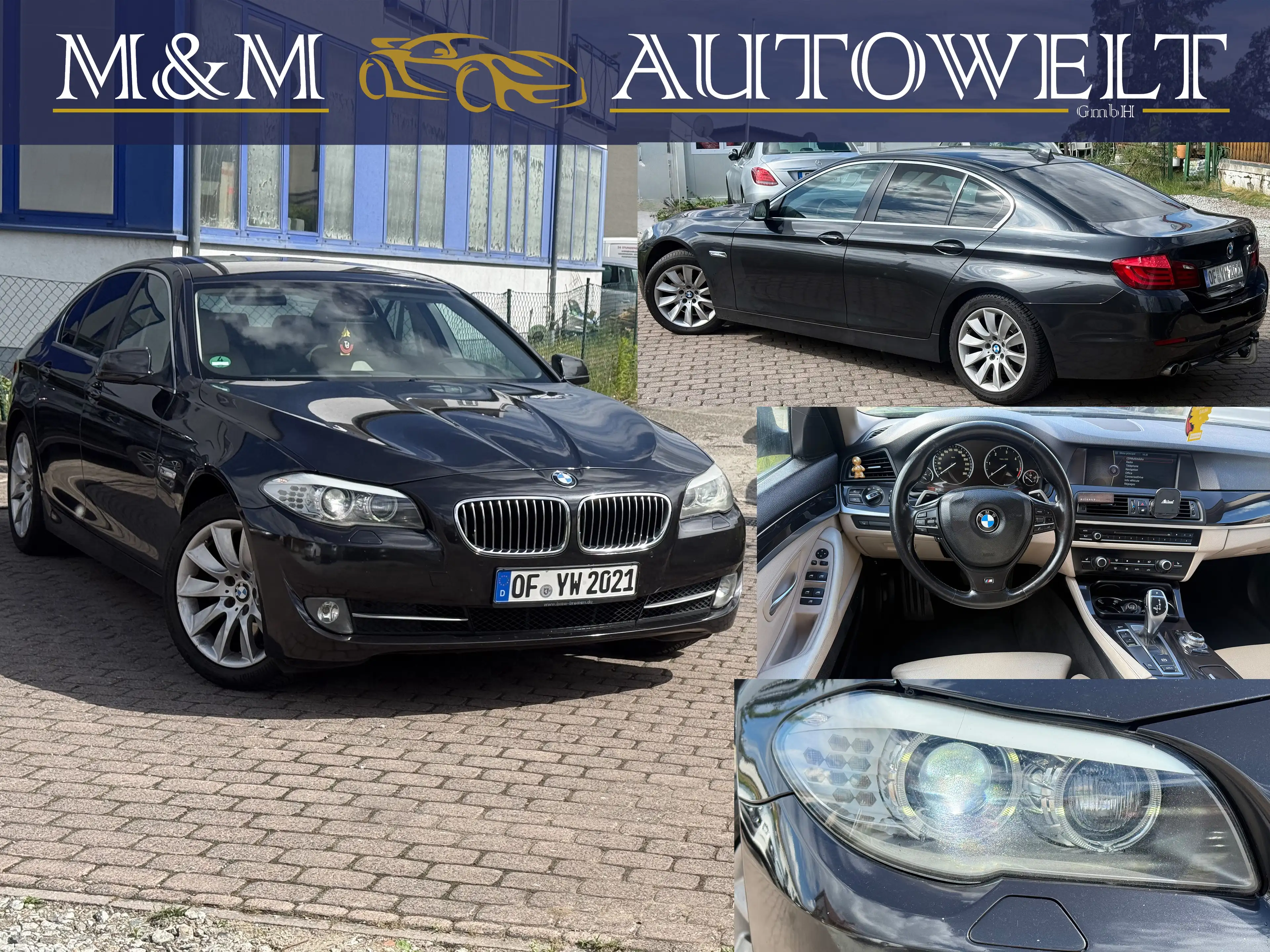 BMW 525 525D | AHK | Serviceheft | Xenon | TÜV 03/27