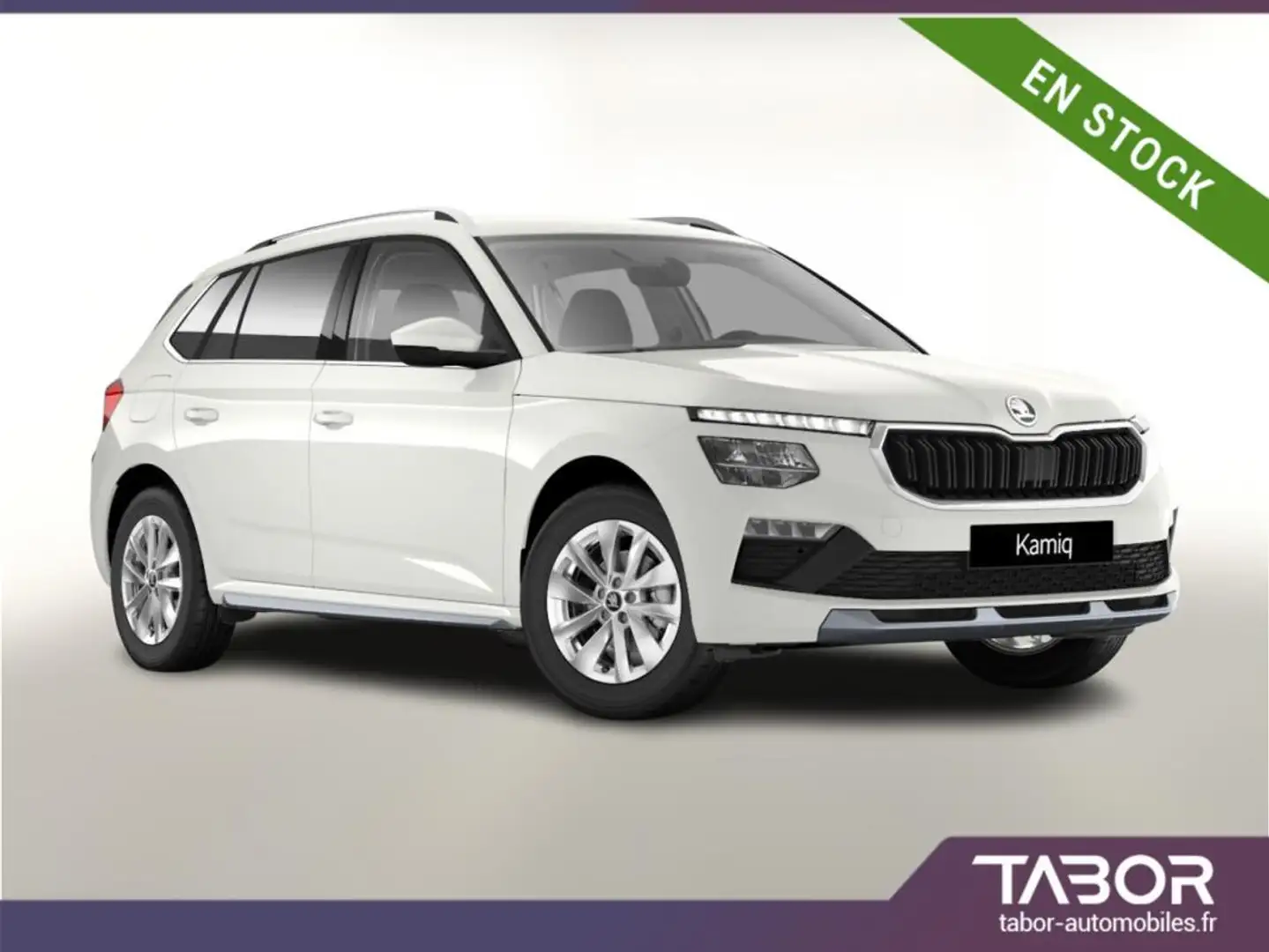 Skoda Kamiq DSG Selec Lodge siegeschauff radars Blanc - 1