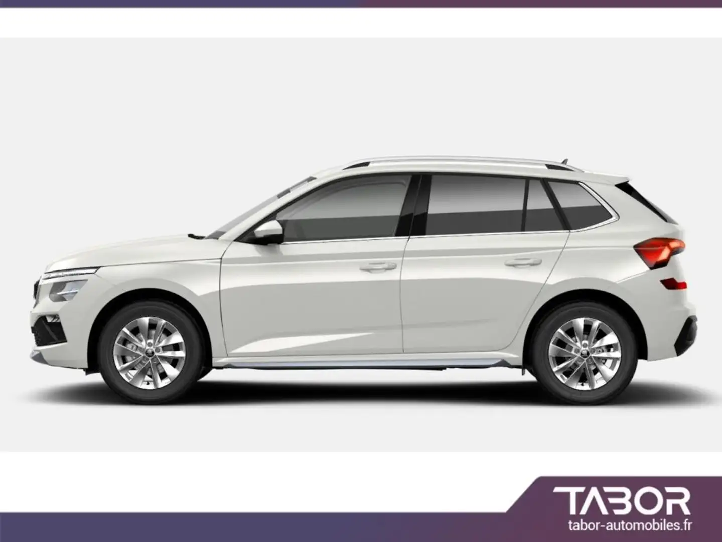Skoda Kamiq DSG Selec Lodge siegeschauff radars Blanc - 2