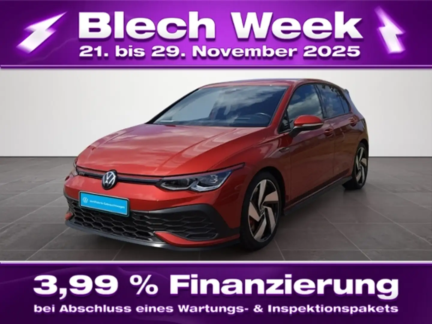 Volkswagen Golf VIII GTI Clubsport Matrix/HUD/Kessy/Kamera Rot - 1