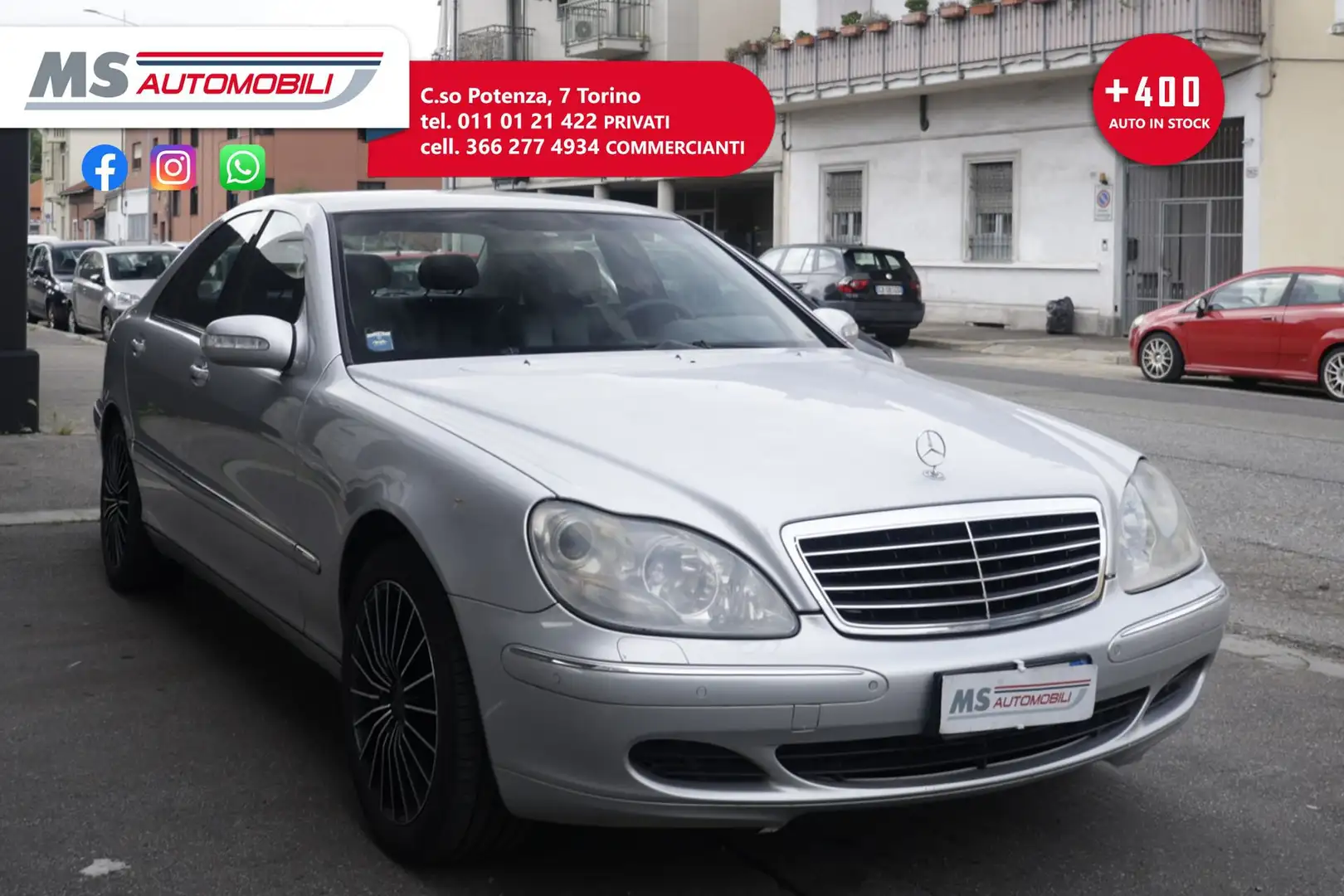 Mercedes-Benz S 320 Mercedes-Benz Classe  S 320 CDI Unicoproprietario Silver - 1