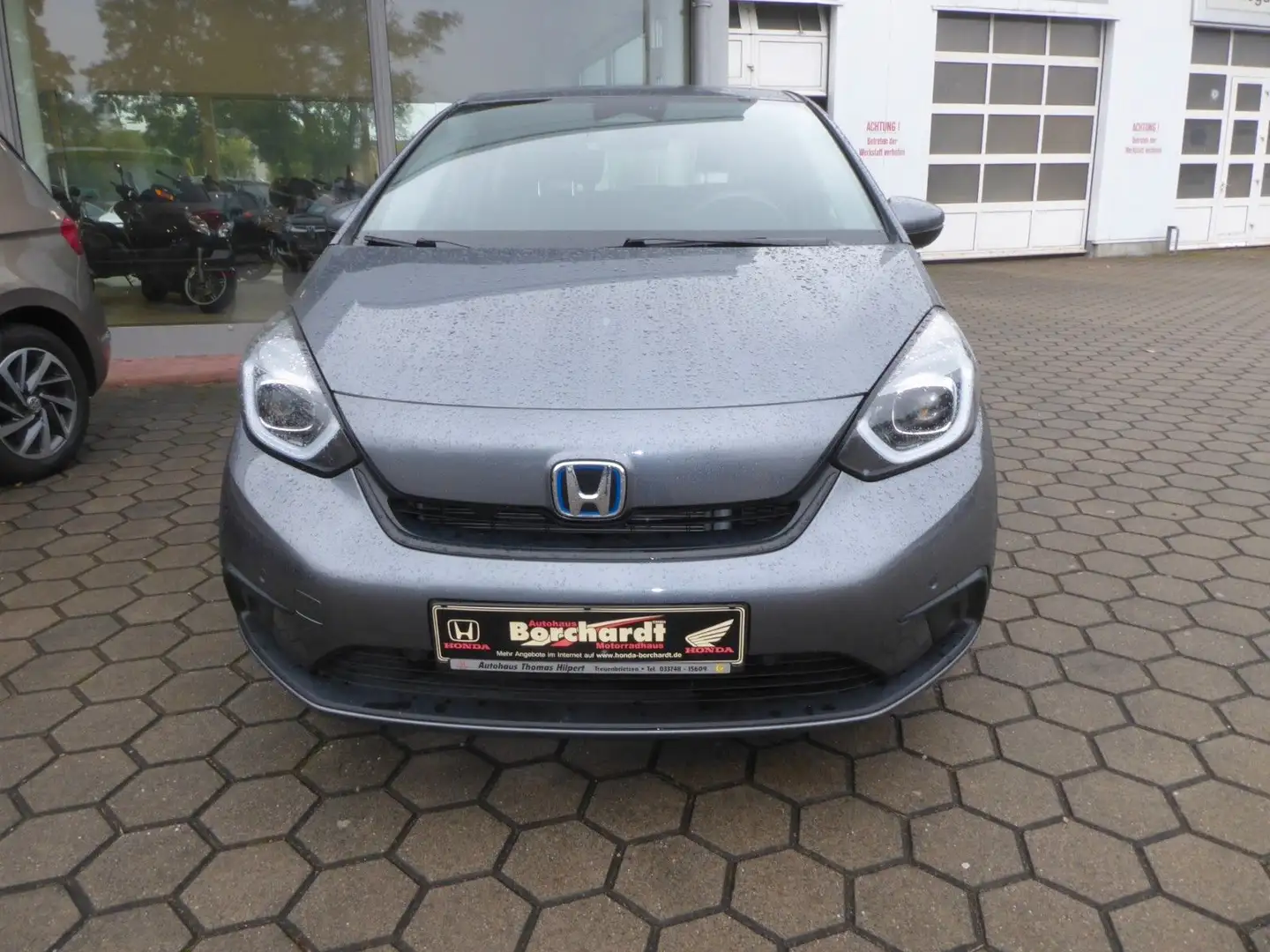 Honda Jazz 1.5 i-MMD Hybrid Elegance, PDC, LED, SHZ Grau - 1