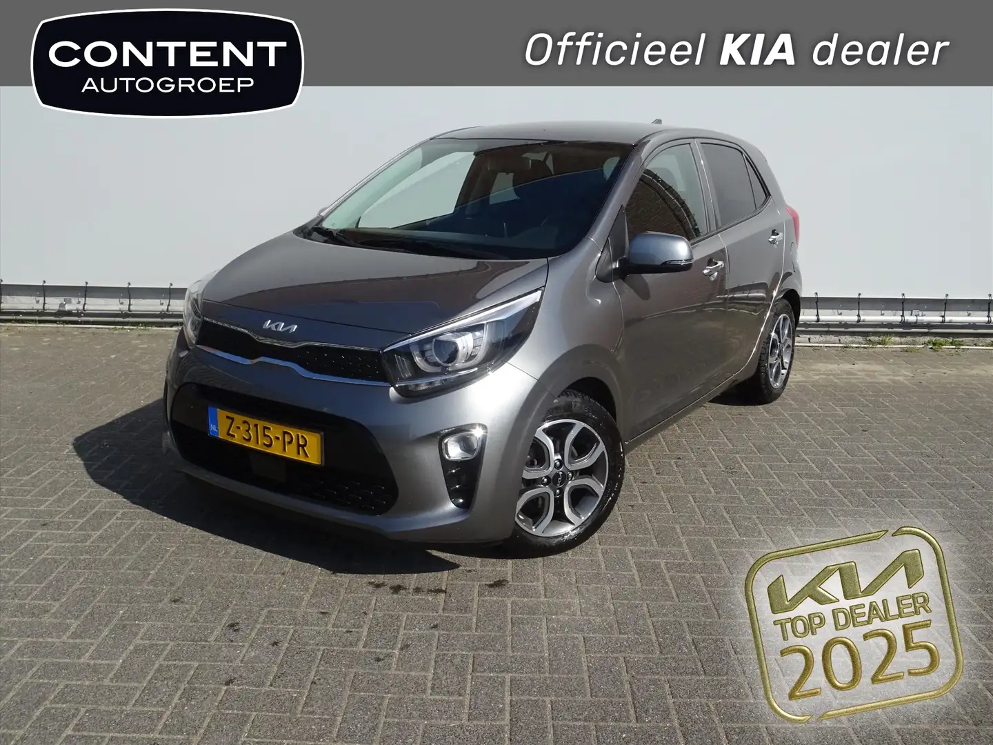 Kia Picanto 1.0 DPi 67pk 4-zits DynamicPlusLine Gris - 1