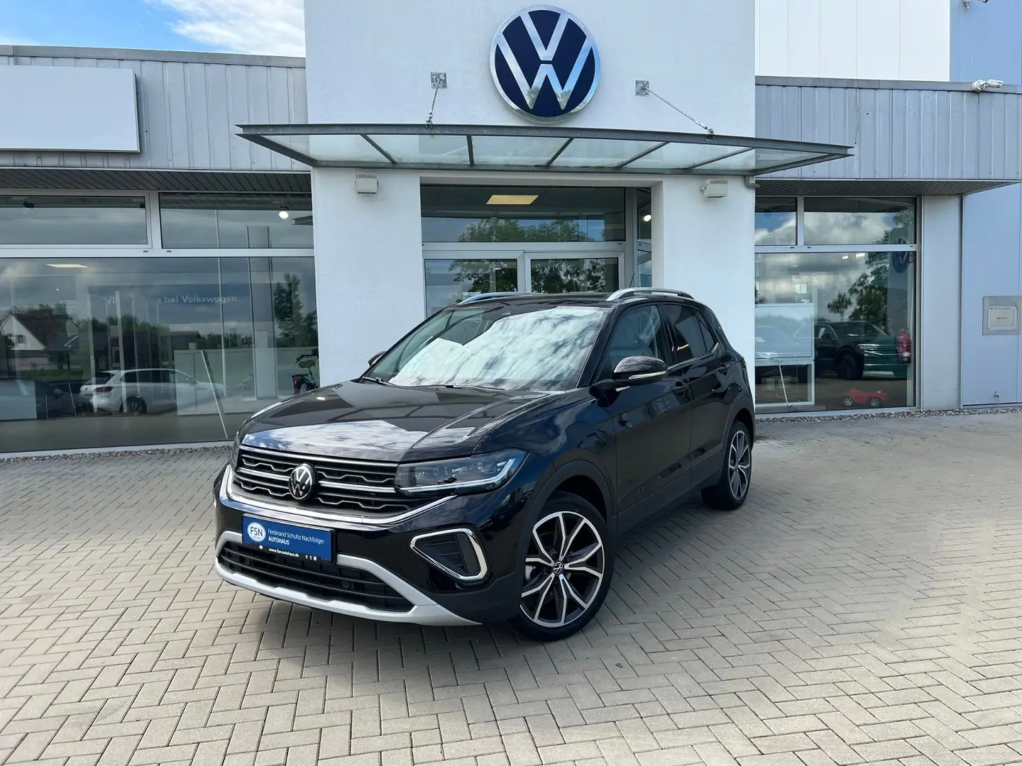 Volkswagen T-Cross 1.0 TSI Style DSG MATRIX AHK NAVI RFK Schwarz - 2