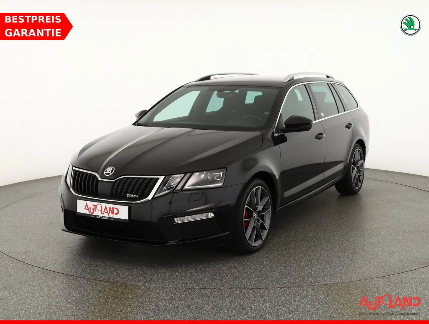 Skoda Octavia Combi 2.0 TSI RS LED Alcantara Tempomat Noir - 1