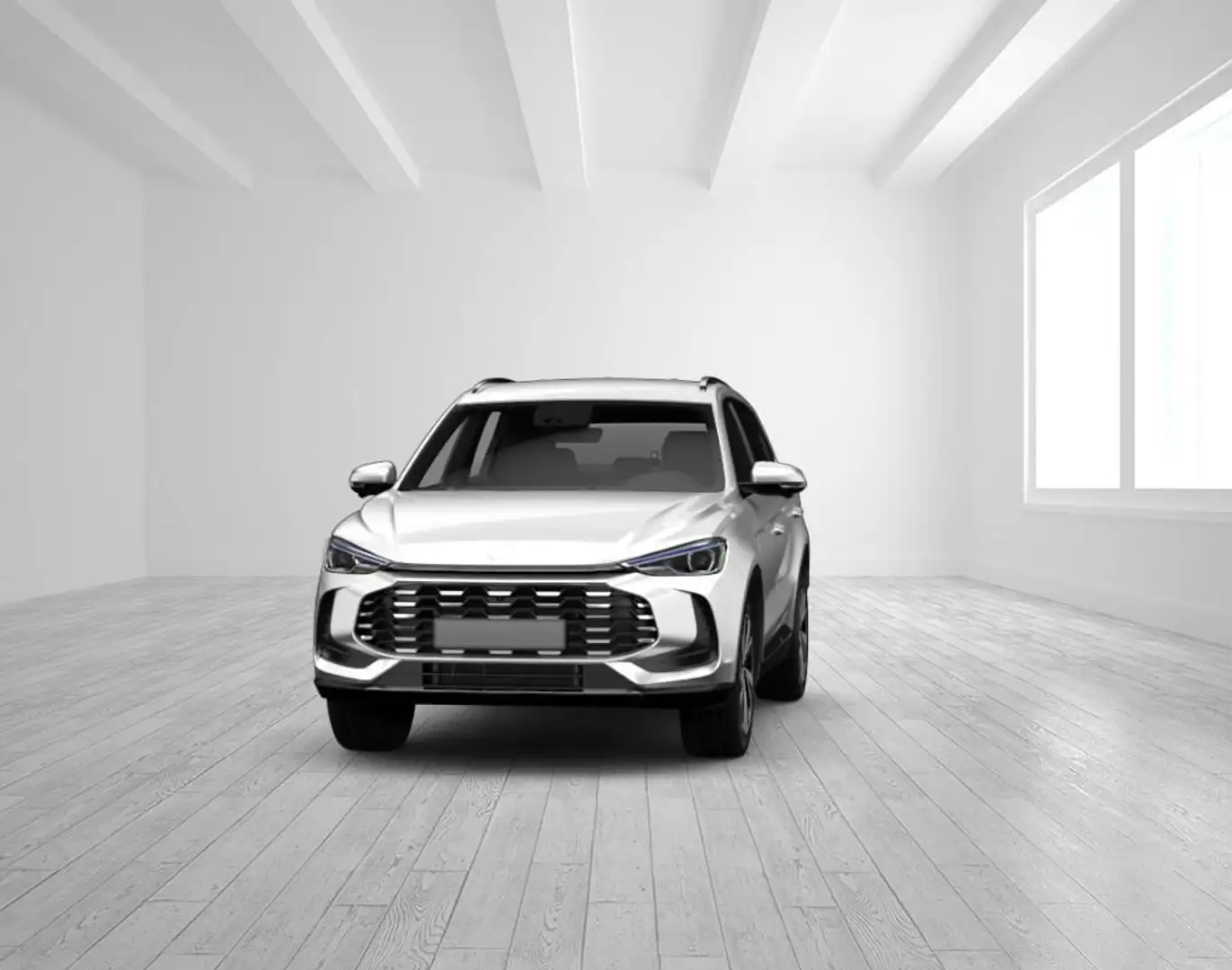 MG ZS 1.5 Hybrid+ 145 kW Luxury AT Luxury+Navi+SHZ+Ka... Weiß - 2