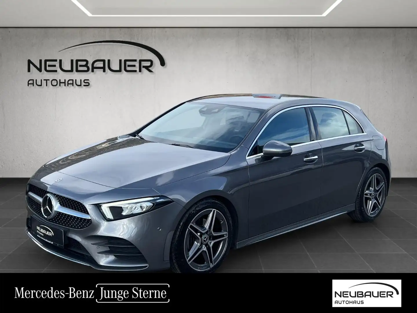 Mercedes-Benz A 200 AMG Line Distr PTS Shz LED Ambi FAP AMG Grau - 1