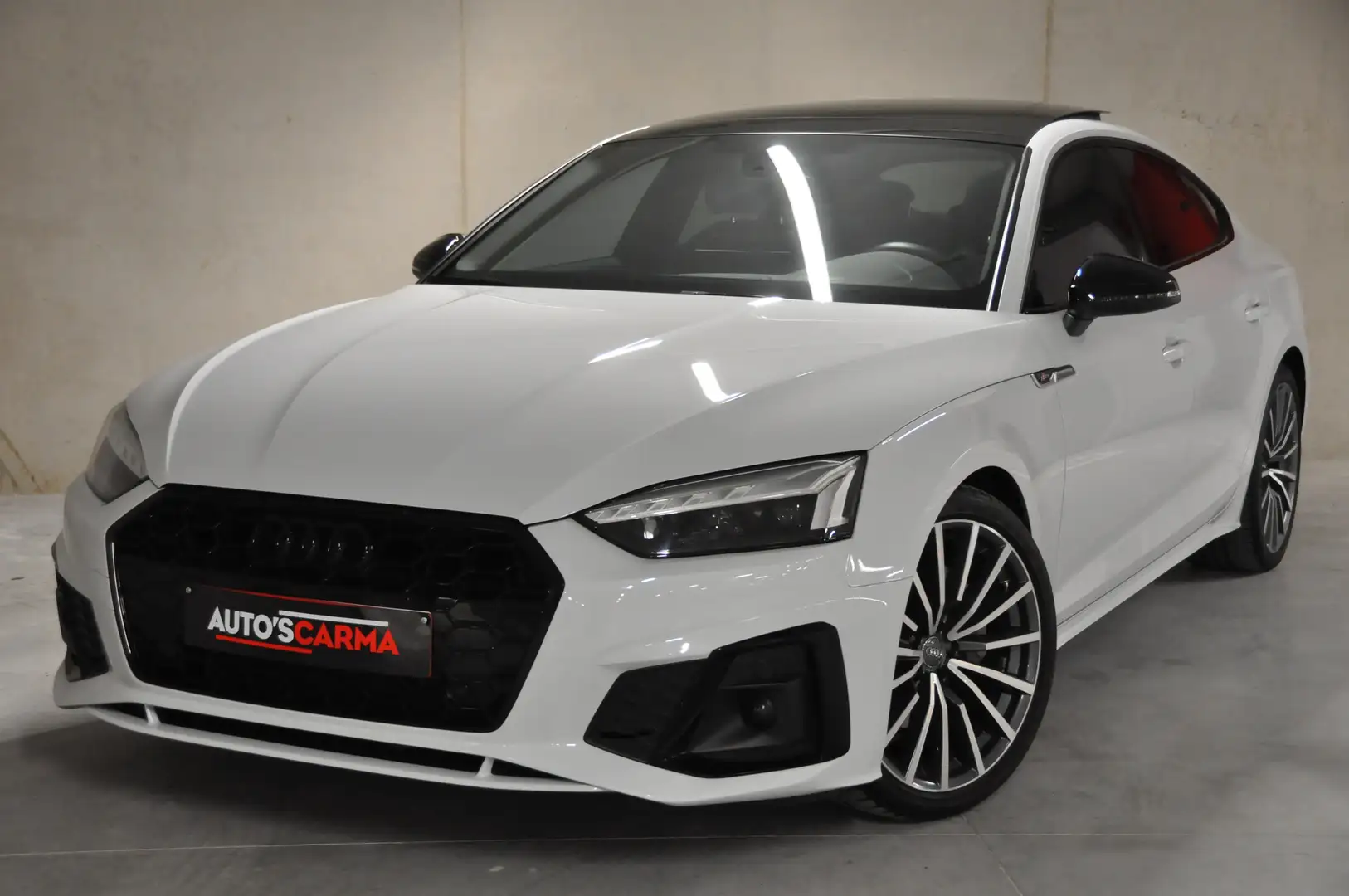 Audi A5 2.0 Tdi | SPORTBACK | S-Line | Full Option White - 1