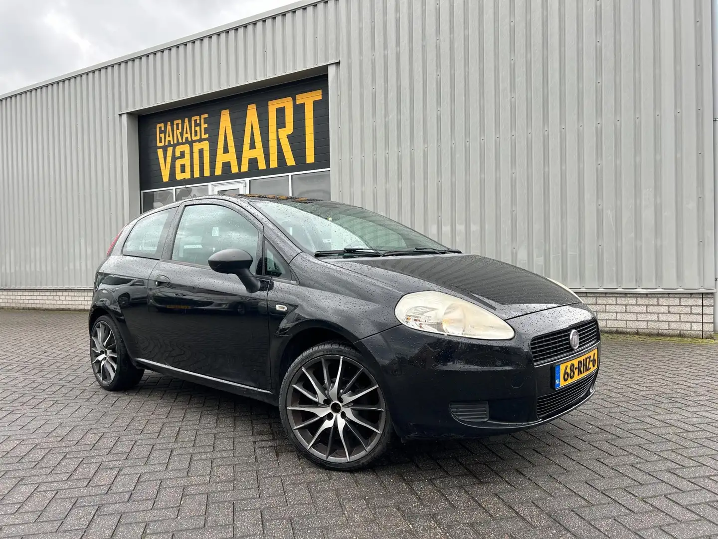 Fiat Grande Punto 1.2 Actual | AIRCO | Zwart - 1