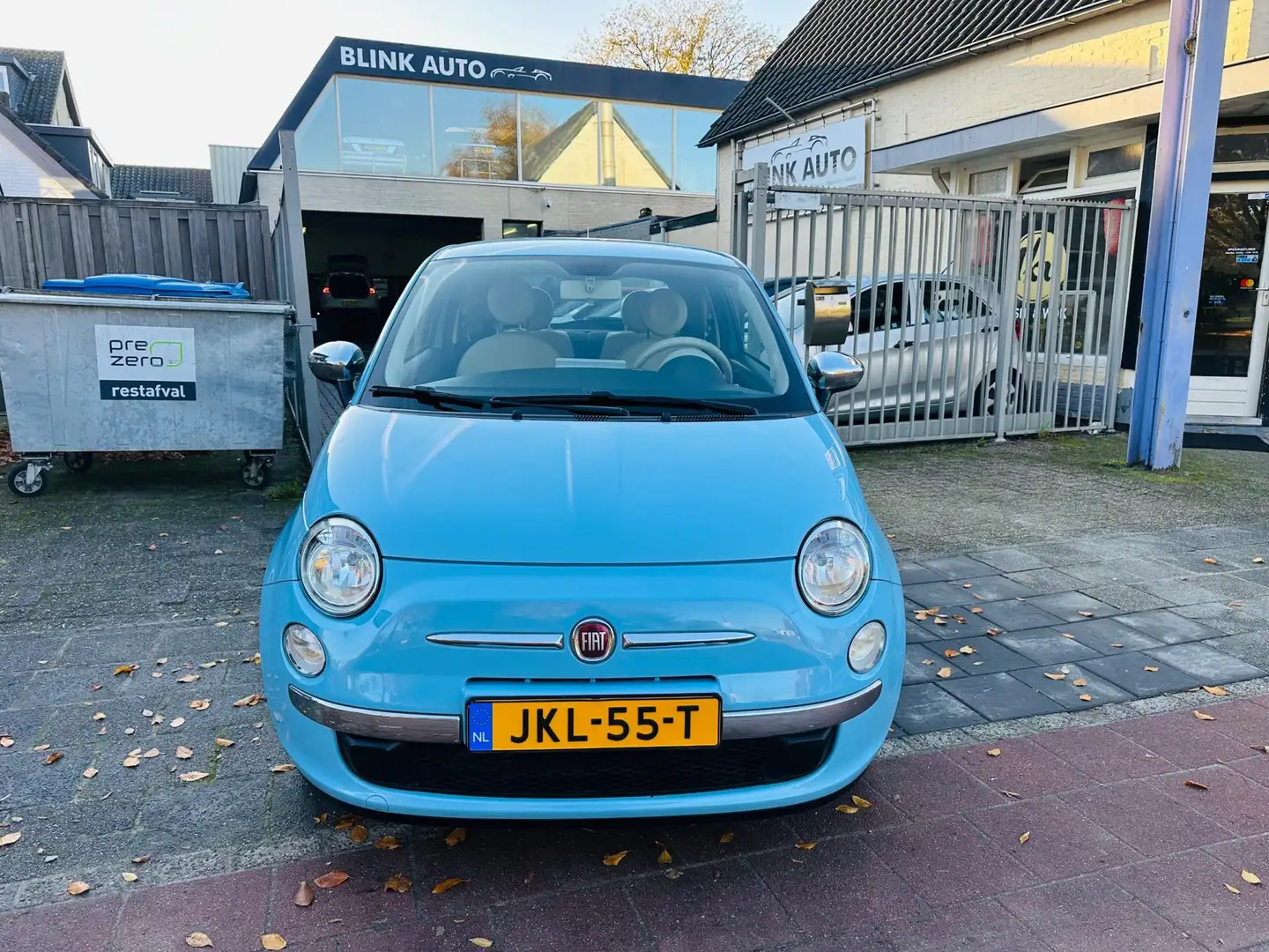 Fiat 500 0.9 TwinAir Pop Airco Apk Garantie 6 maanden Bleu - 2