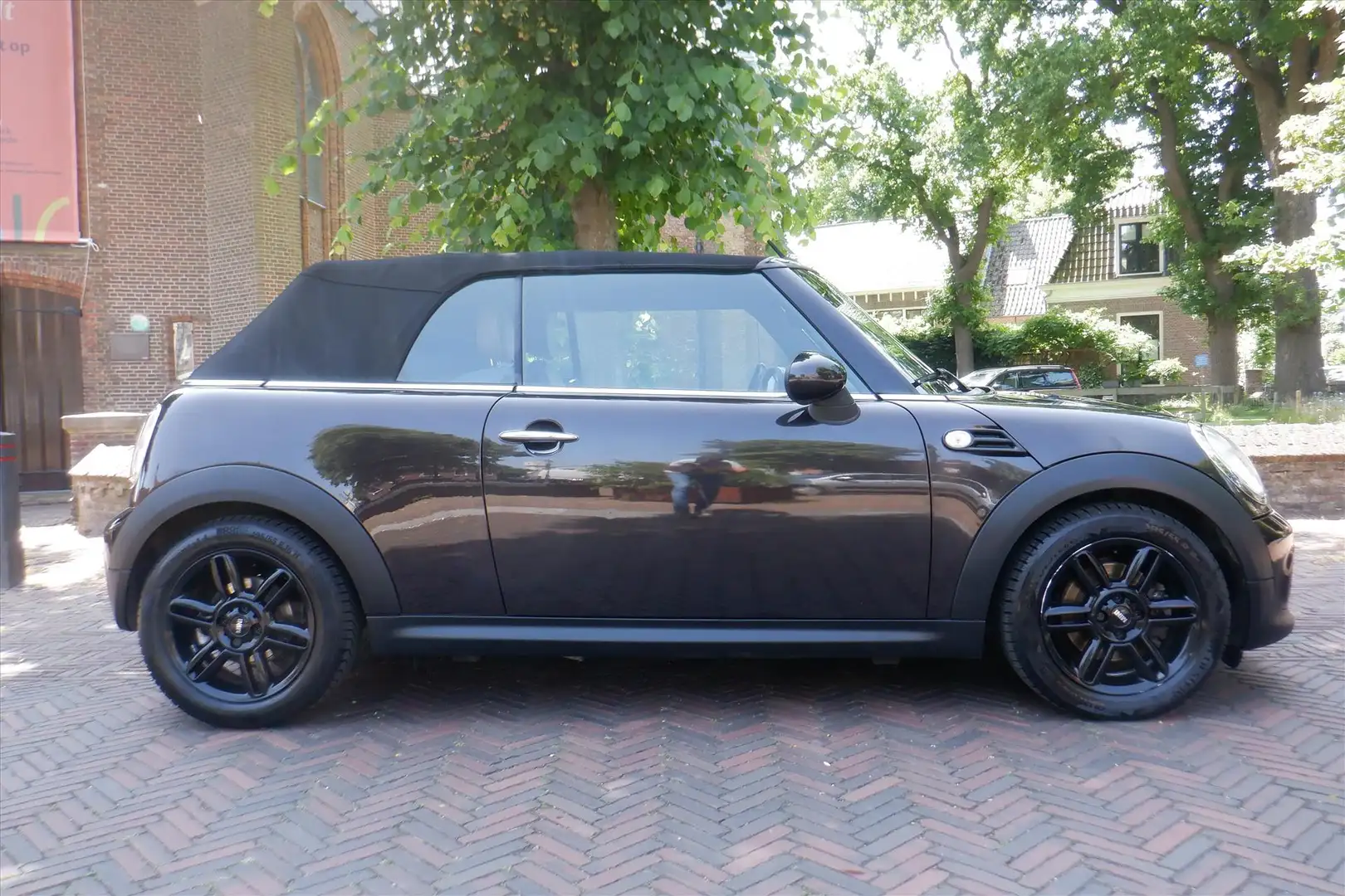 MINI Cooper Cabrio Mini (f57) 1.6 Chili Brun - 2