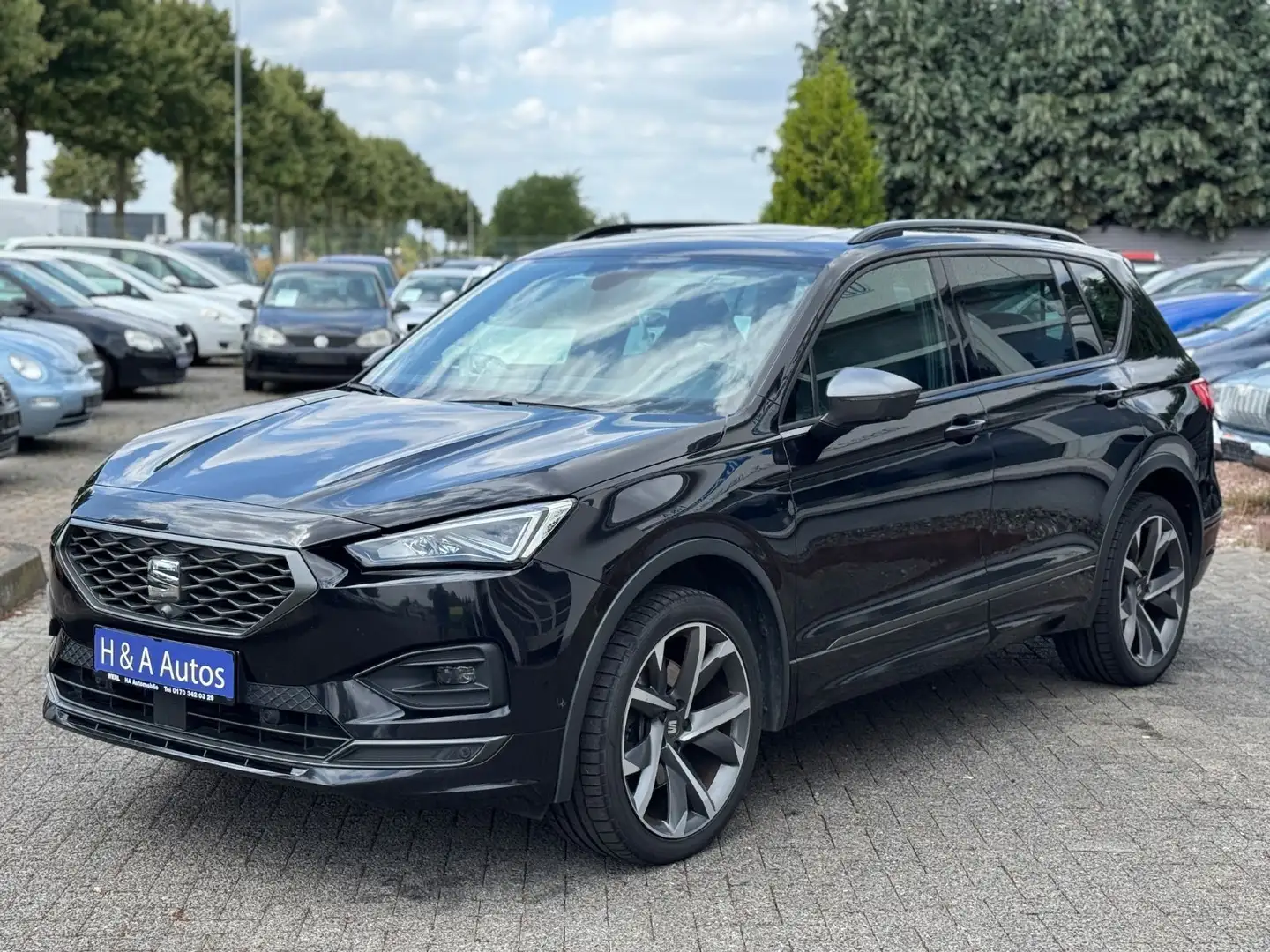 SEAT Tarraco FR 4Drive *360° Kamera*Alcantara*Allrad* Zwart - 1