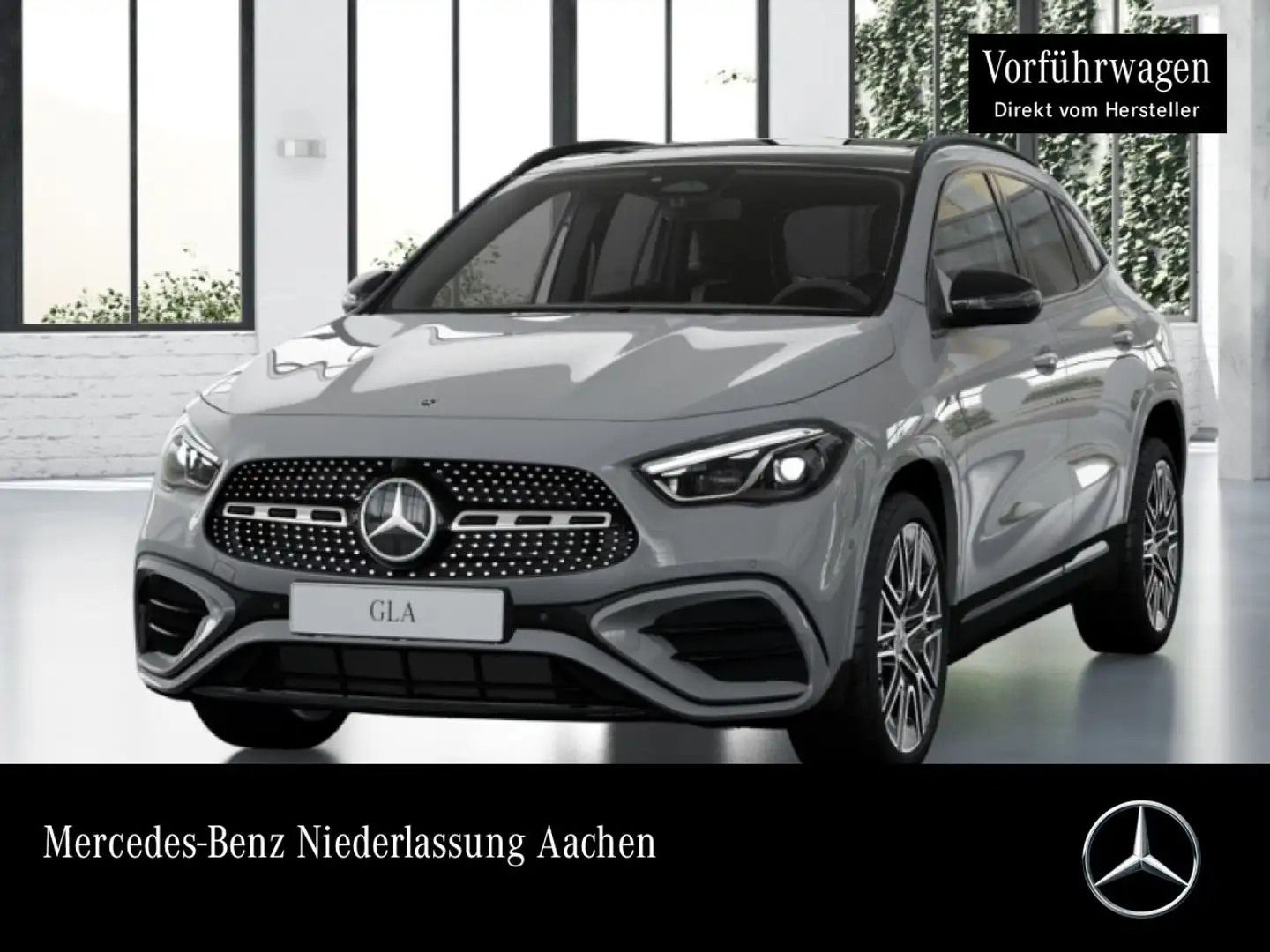 Mercedes-Benz GLA 200 AMG+NIGHT+PANO+AHK+MULTIBEAM+KAMERA+TOTW Grau - 1