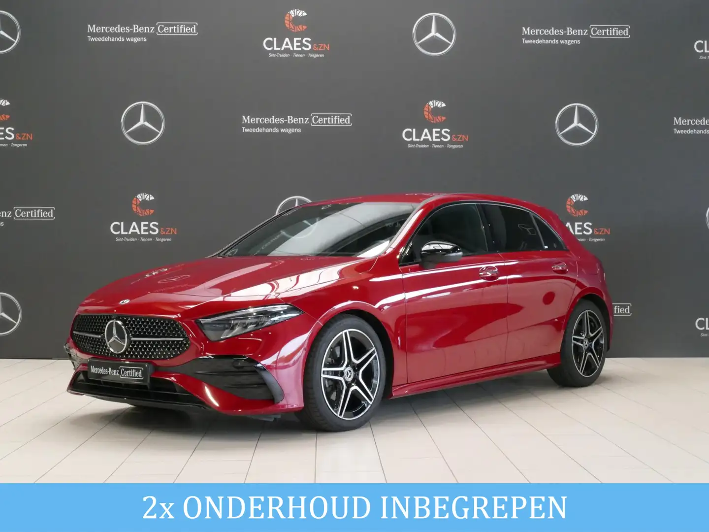 Mercedes-Benz A 180 180d AMG Line DOS 7553 Rouge - 1