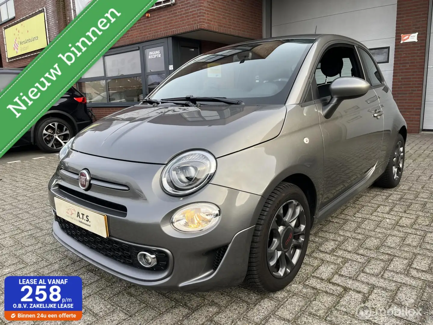 Fiat 500 1.2 Rockstar CLIMA*CRUISE*PDC* Grijs - 1