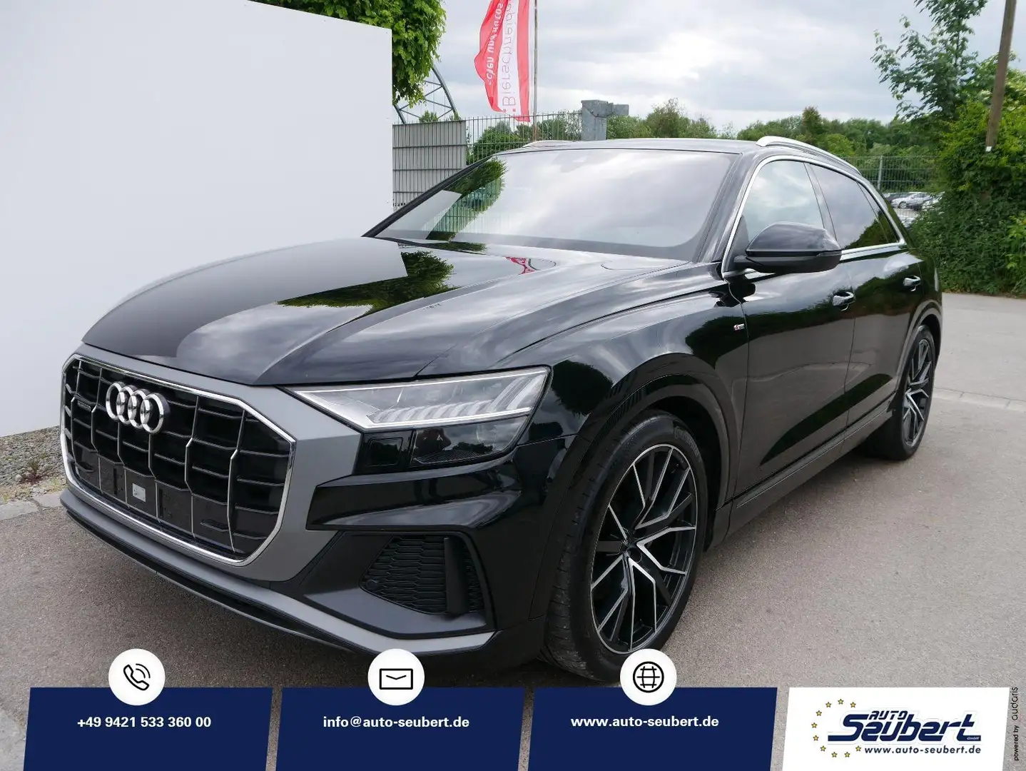 Audi Q8 50 TDI QUATTRO TIPTRONIC S-LINE * 22 ZOLL * LEDER Schwarz - 1