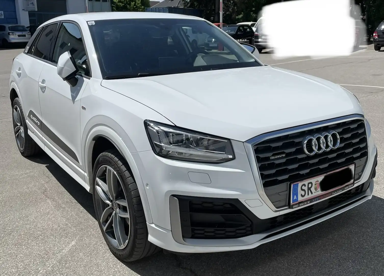 Audi Q2 2,0 TFSI quattro Sport S-tronic Weiß - 1