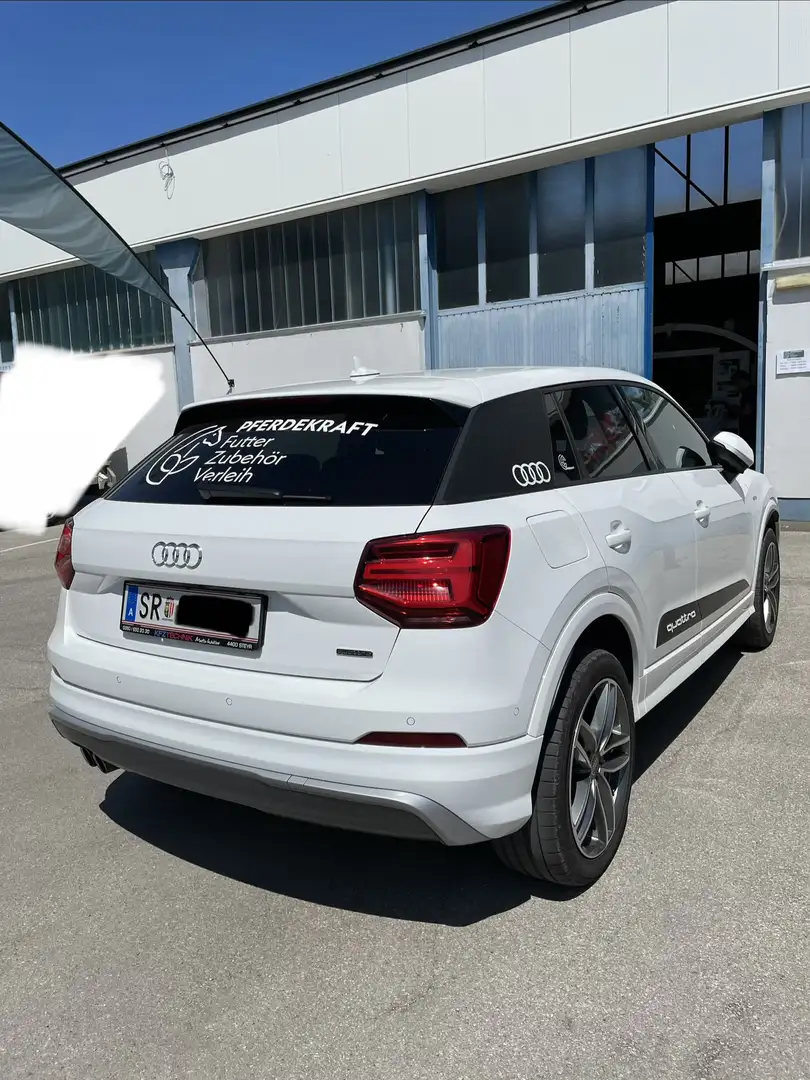Audi Q2 2,0 TFSI quattro Sport S-tronic Weiß - 2