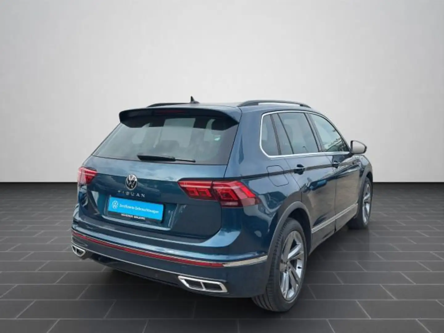 Volkswagen Tiguan R-Line 1.5 TSI DSG NAVI PANO AHK IQ.LIGHT Blau - 2