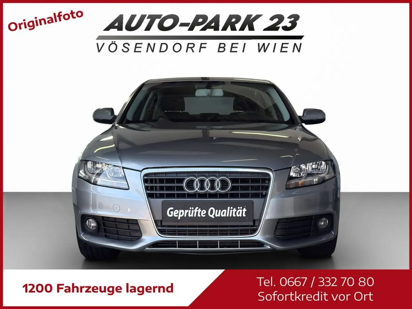 Audi A4 A4 2,0 TDI*TOP-GEPFLEGT**AUDI SERVICE HEFT*MOD2012 Grau - 2