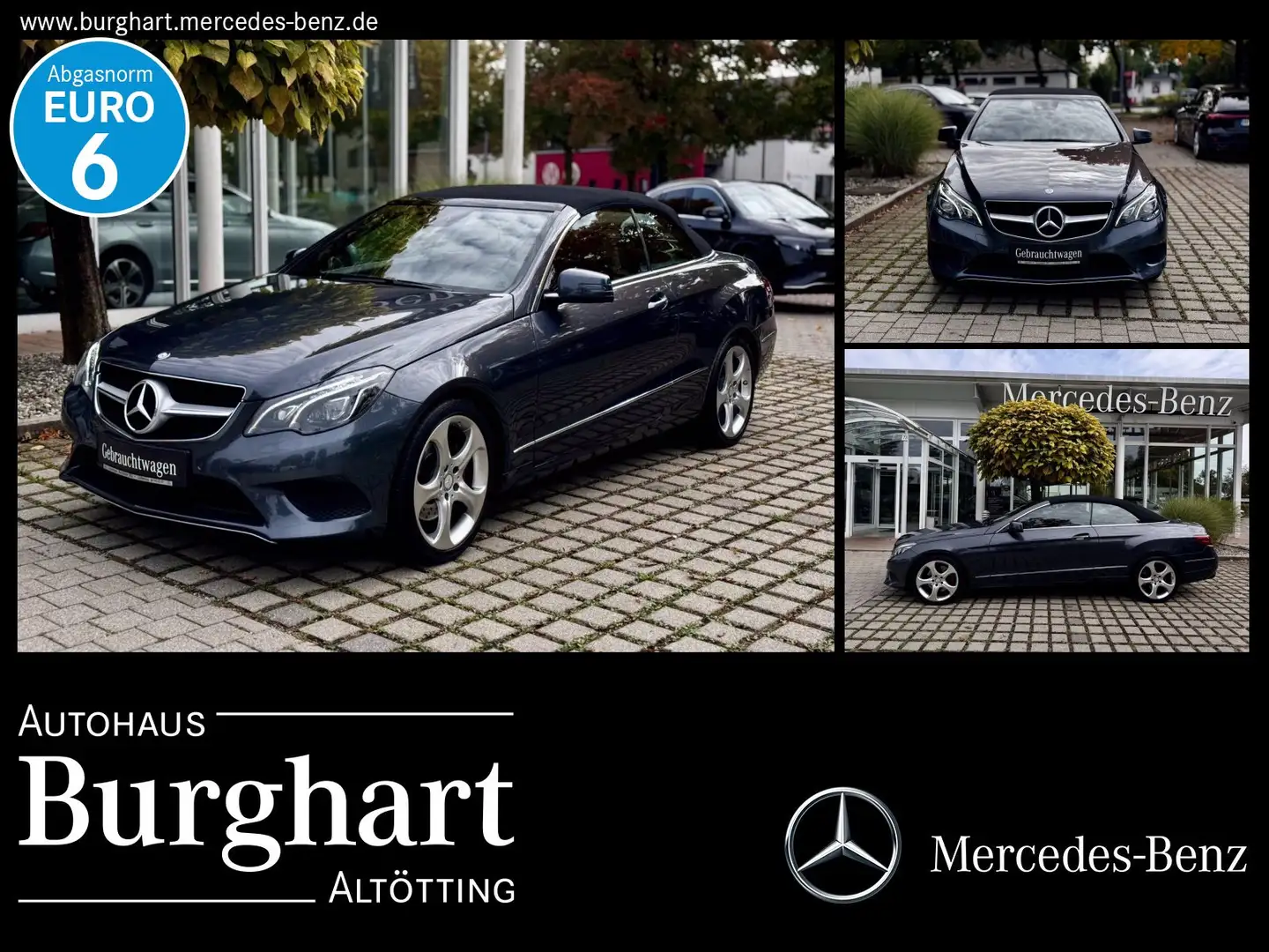 Mercedes-Benz E 220 E 220 d Cabriolet Grau - 1