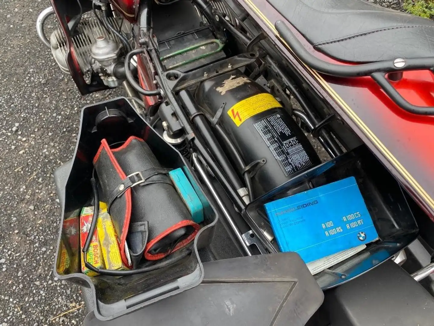 BMW R 100 RT RED/SMOKE Червоний - 2