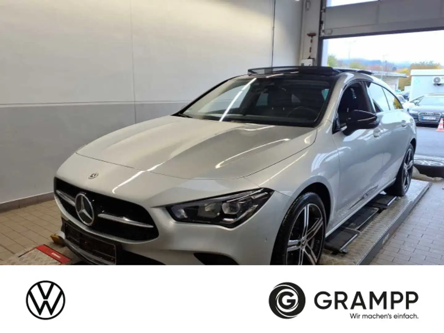 Mercedes-Benz CLA 200 d SB Progressive +AHK+PANO+LED+NIGHT+ASS Zilver - 1