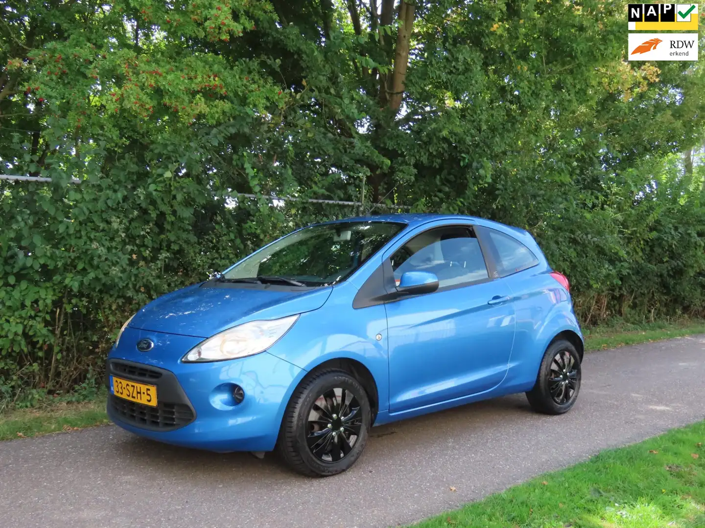 Ford Ka/Ka+ 1.2 Cool & Sound start/stop *1e EIG *Geheel onderh Blauw - 1