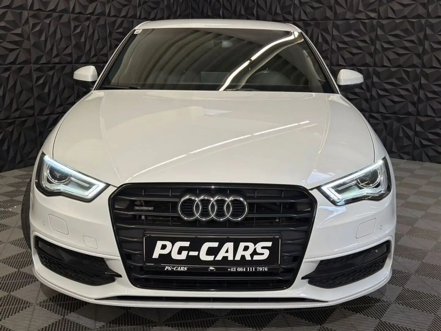 Audi A3 2.0 TDI quattro S line Sportpaket DSG Weiß - 2
