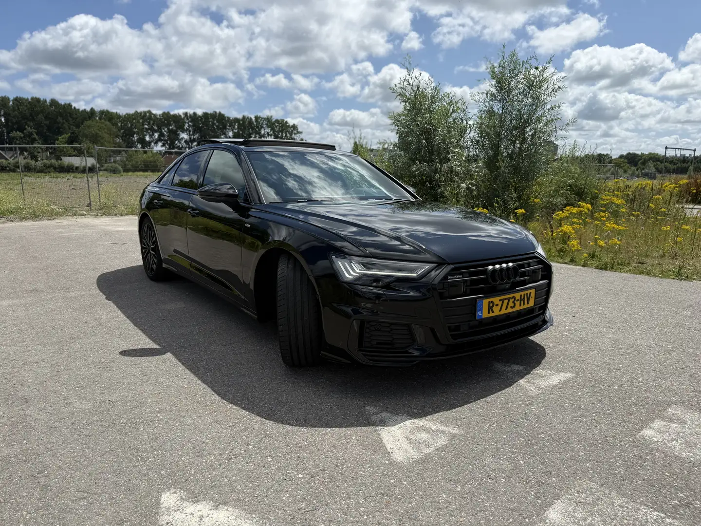 Audi A6 55 E-TFSI S6 Diff. Pano 3X S-line 367PK Ambiancd Noir - 2