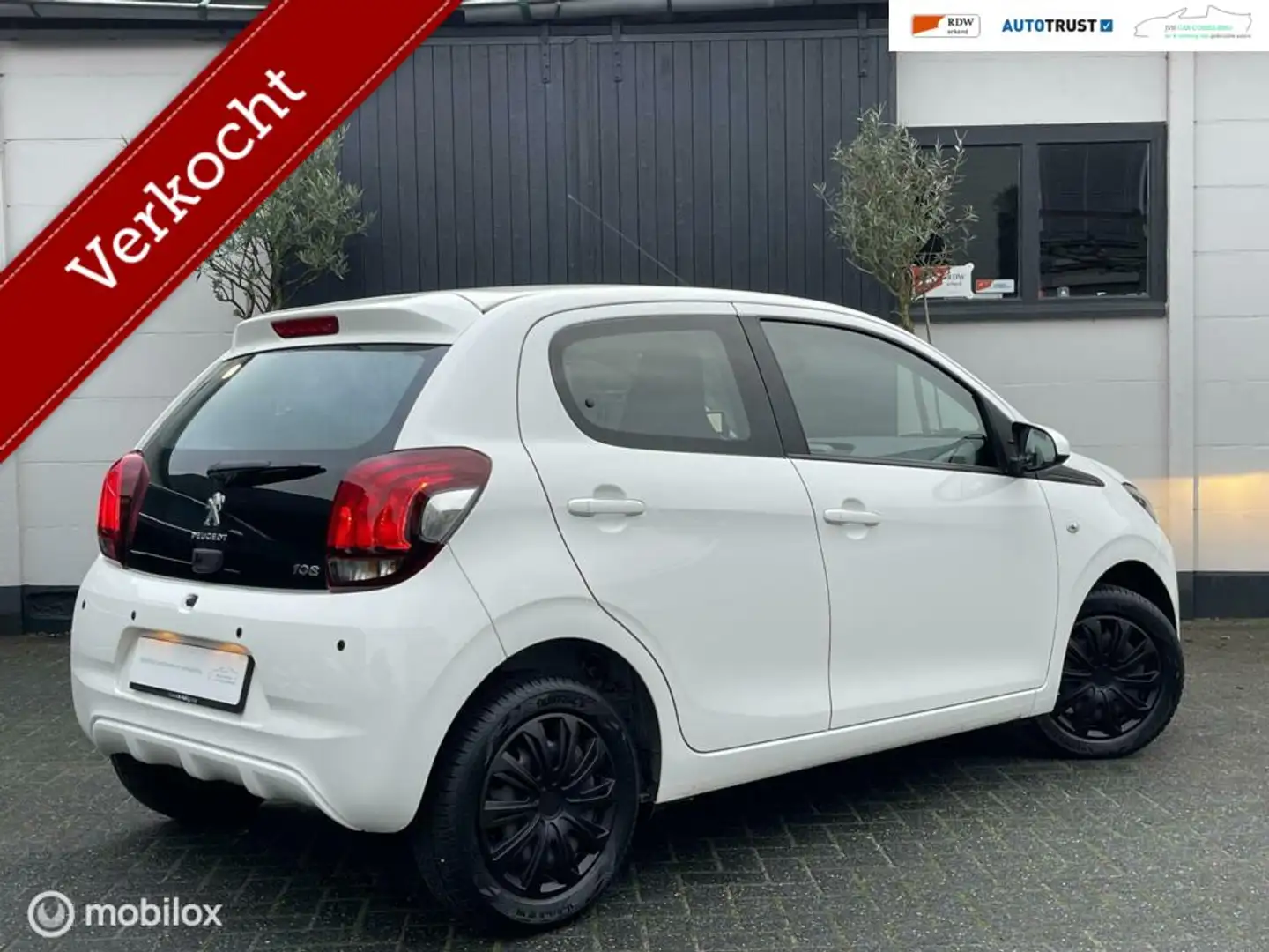 Peugeot 108 1.0 e-VTi|RIJKLAAR|AC|BTW|CARPLAY|LED|PDC|GARANT Bianco - 2