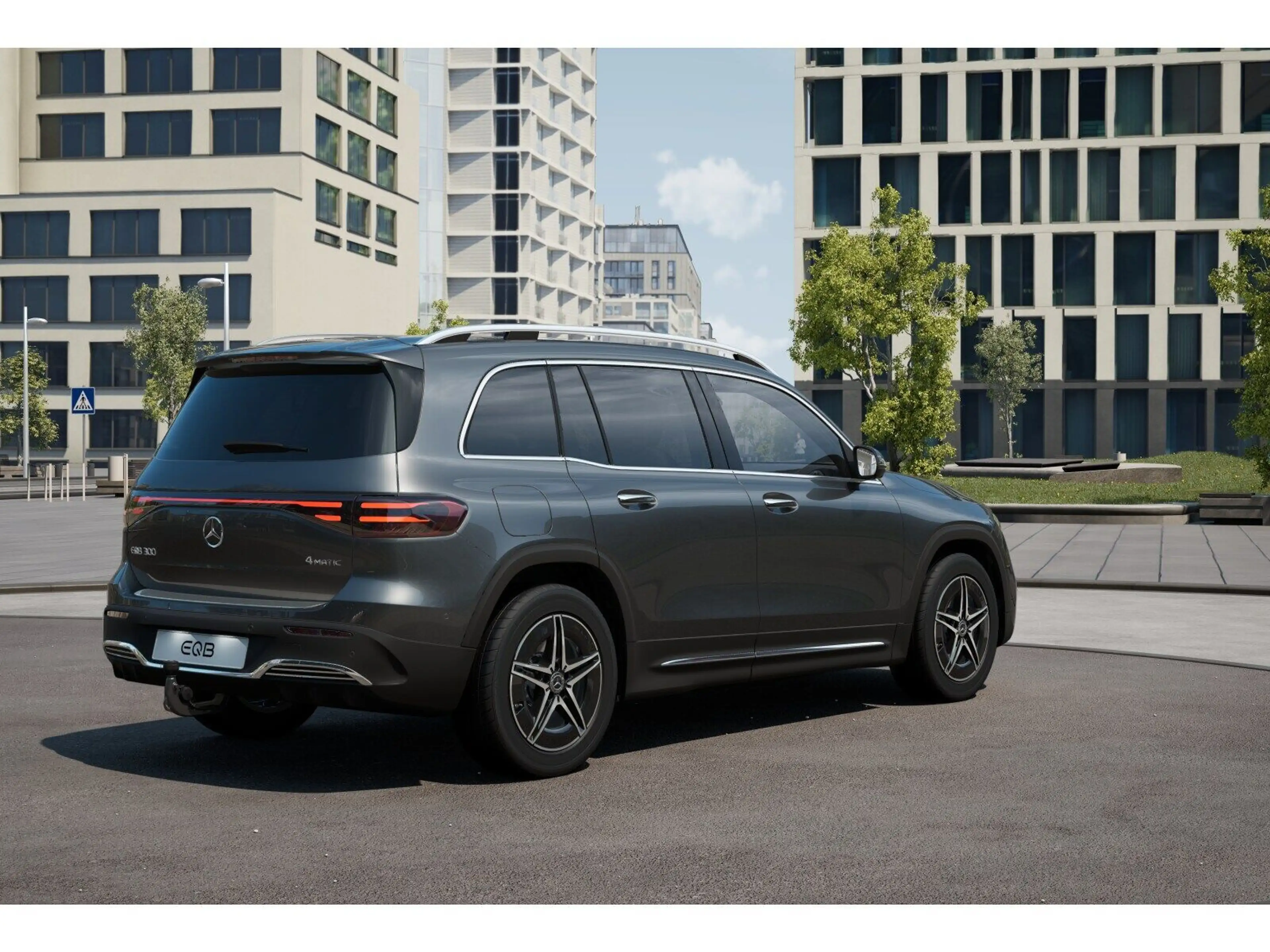Mercedes-Benz EQB 300 4M AMG+LED+DISTR+AMBIE+EASY-P+AHK+PANO — photo 3