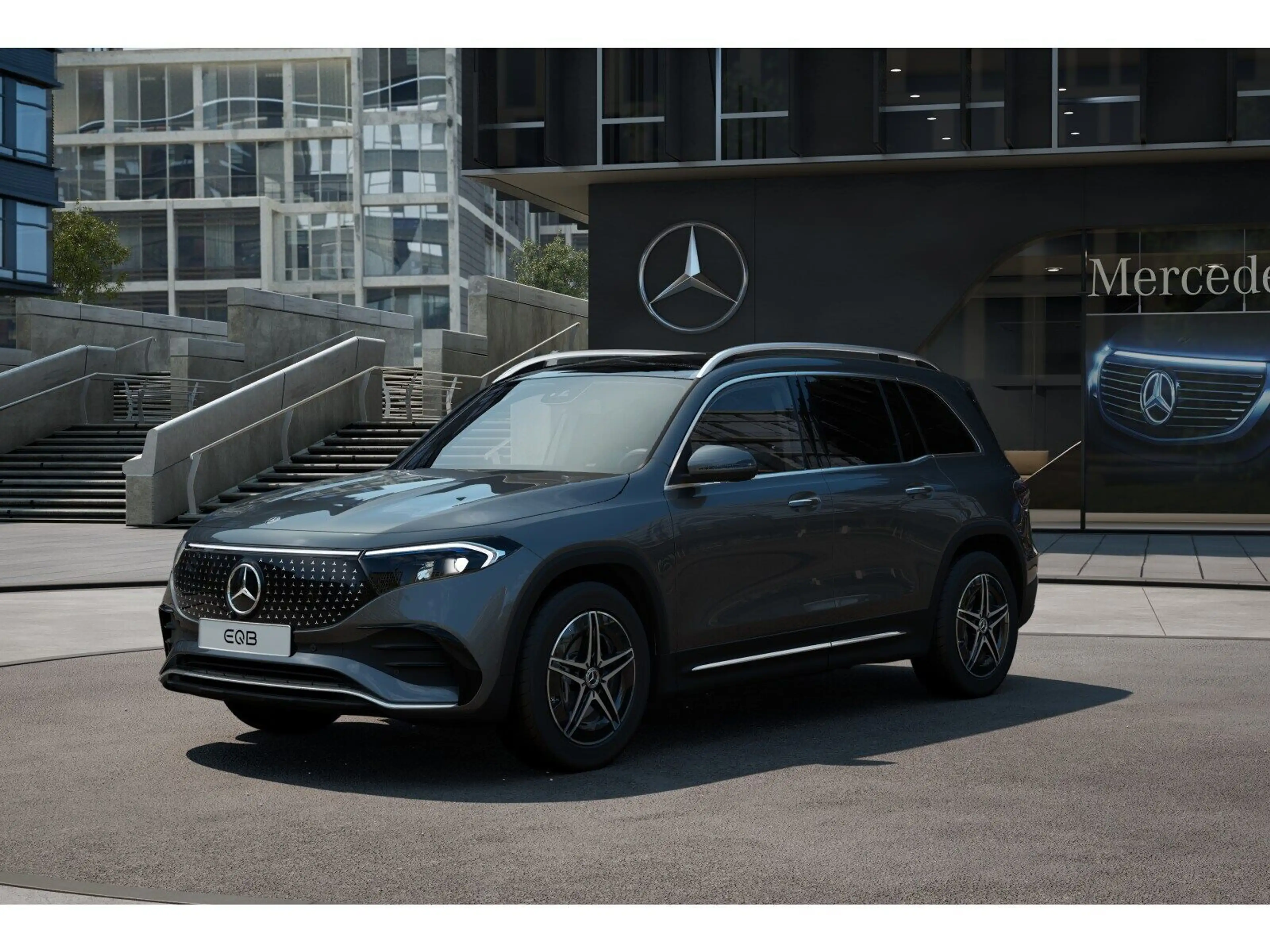 Mercedes-Benz EQB 300 4M AMG+LED+DISTR+AMBIE+EASY-P+AHK+PANO — photo 2