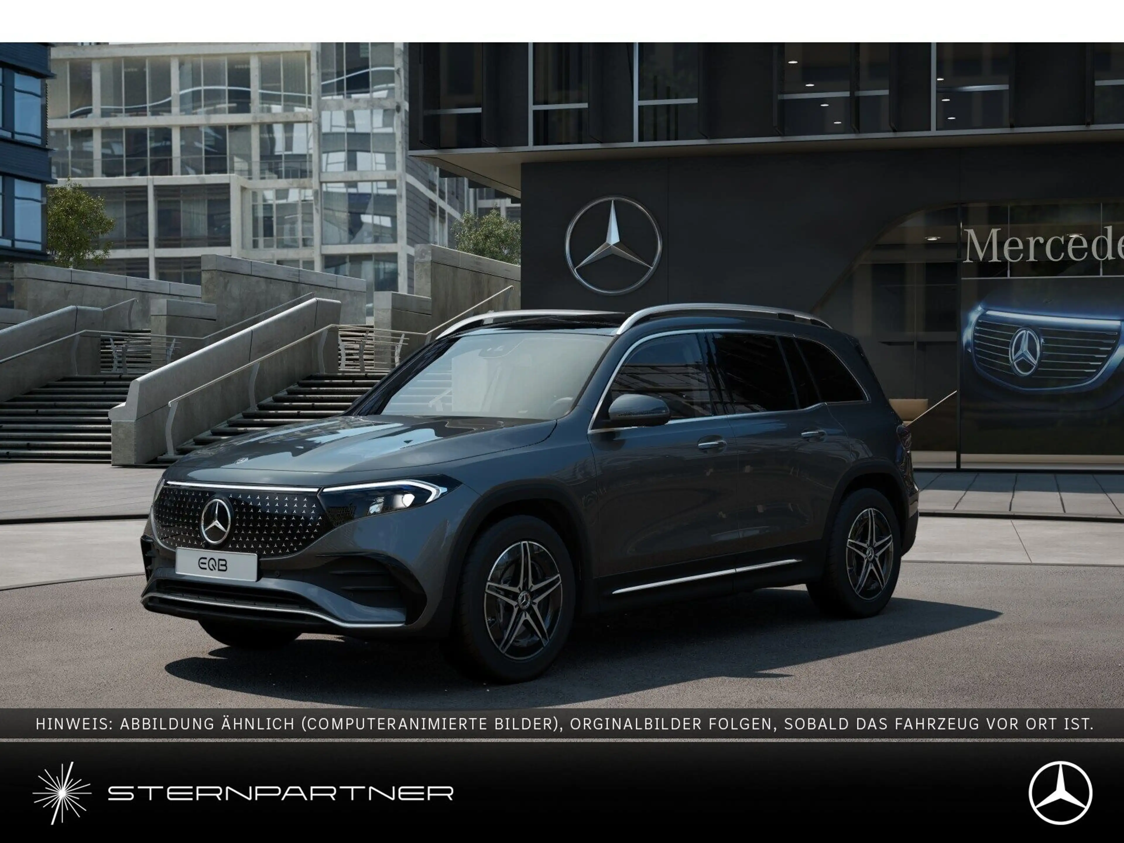 Mercedes-Benz EQB 300 4M AMG+LED+DISTR+AMBIE+EASY-P+AHK+PANO