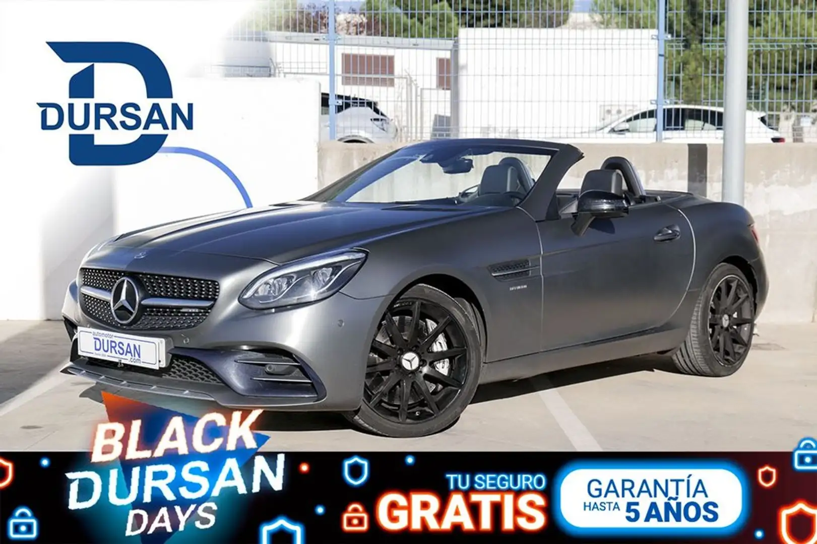 Mercedes-Benz SLC 200 MercedesAMG 43 Gris - 1