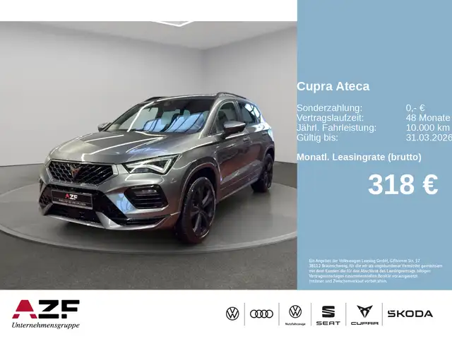 CUPRA Ateca 2.0 TSI 4Drive DSG AHK+NAVI+LED+ACC+SPORTS