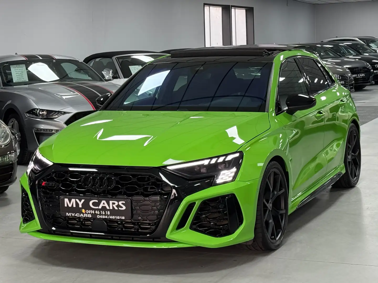 Audi RS3 2.5 TFSI 400 Cv Quattro Panoramic Full Black Pack Groen - 1