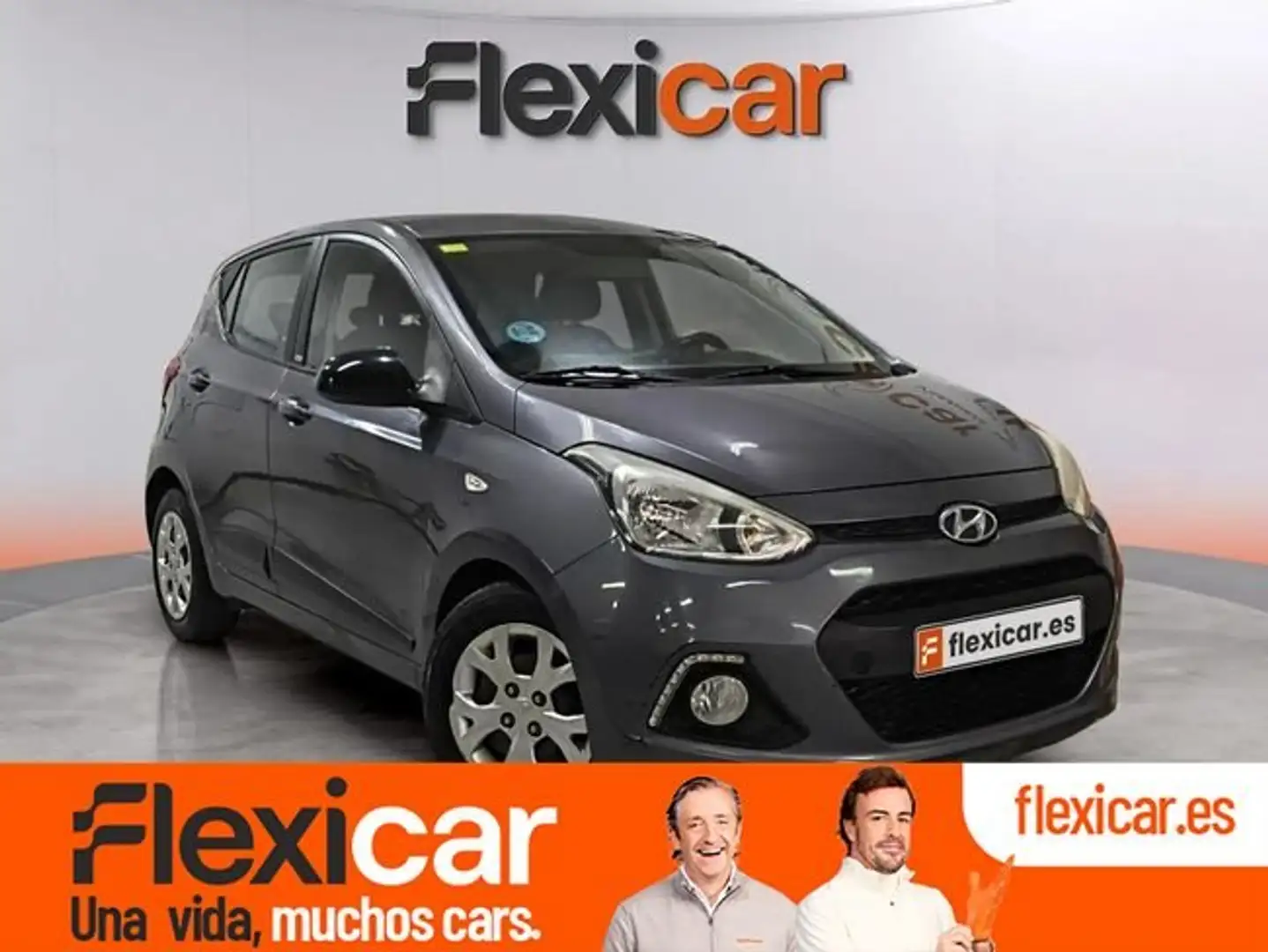 Hyundai i10 1.2 Go Plus Gris - 1