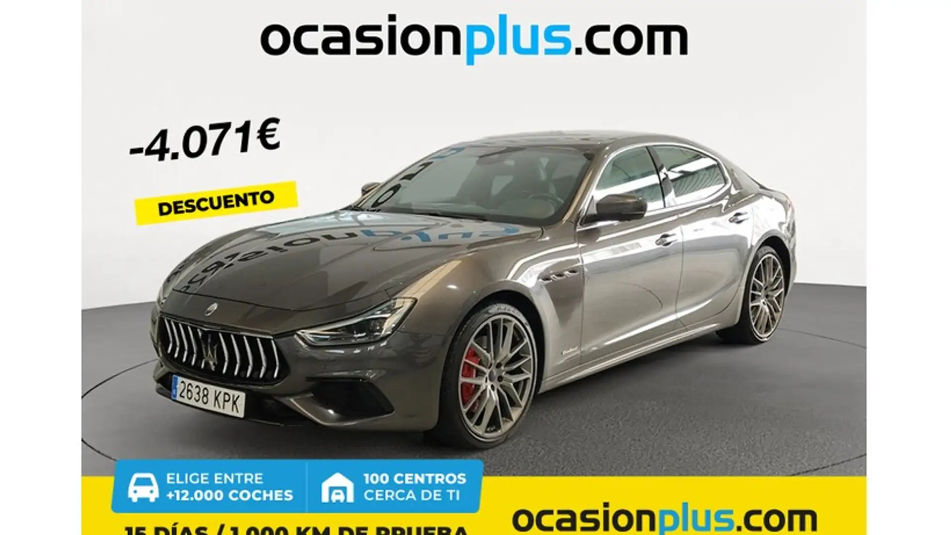 Maserati Ghibli Diesel GranSport Aut. 275 Gris - 1